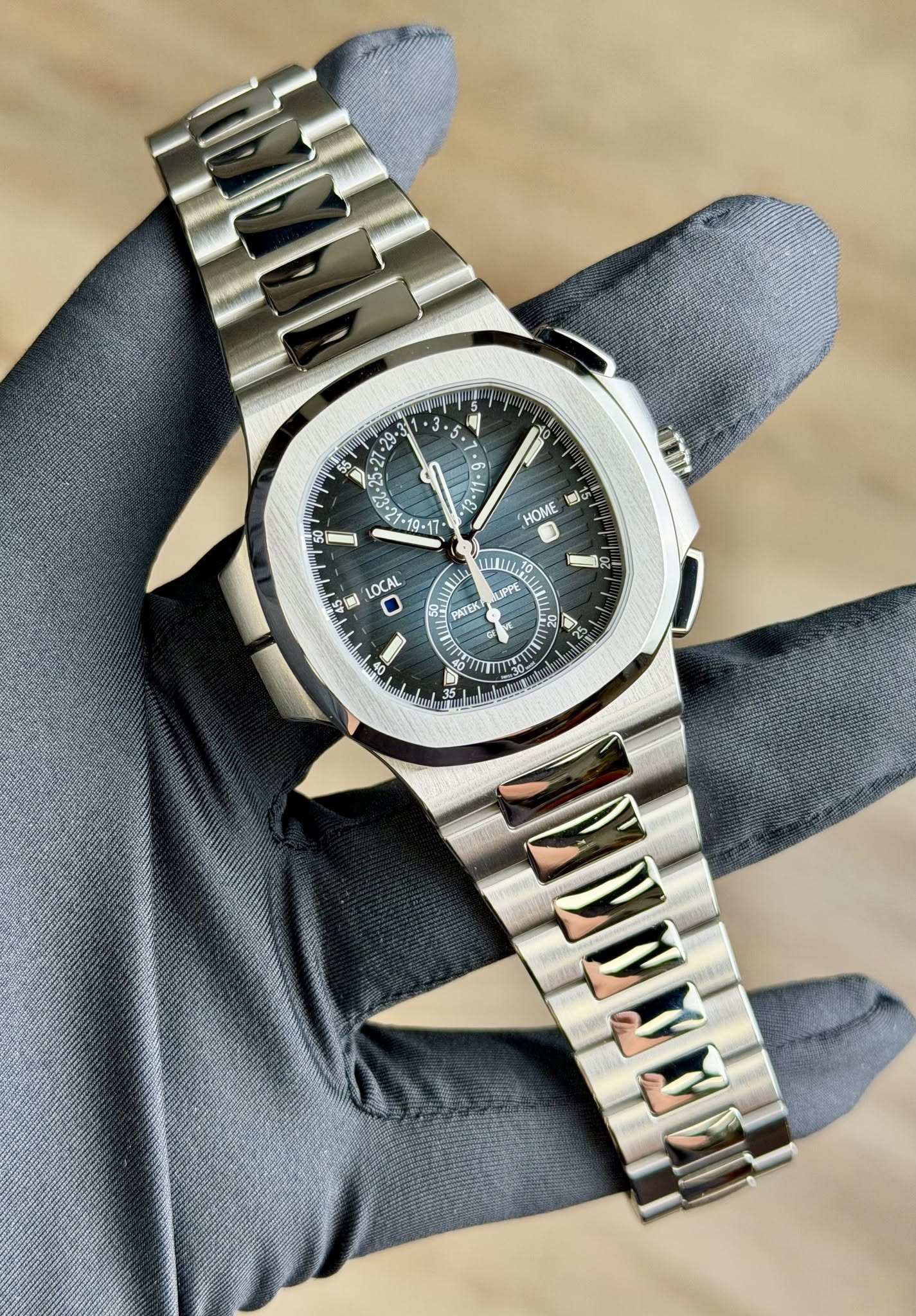 May be an image of wrist watch and text