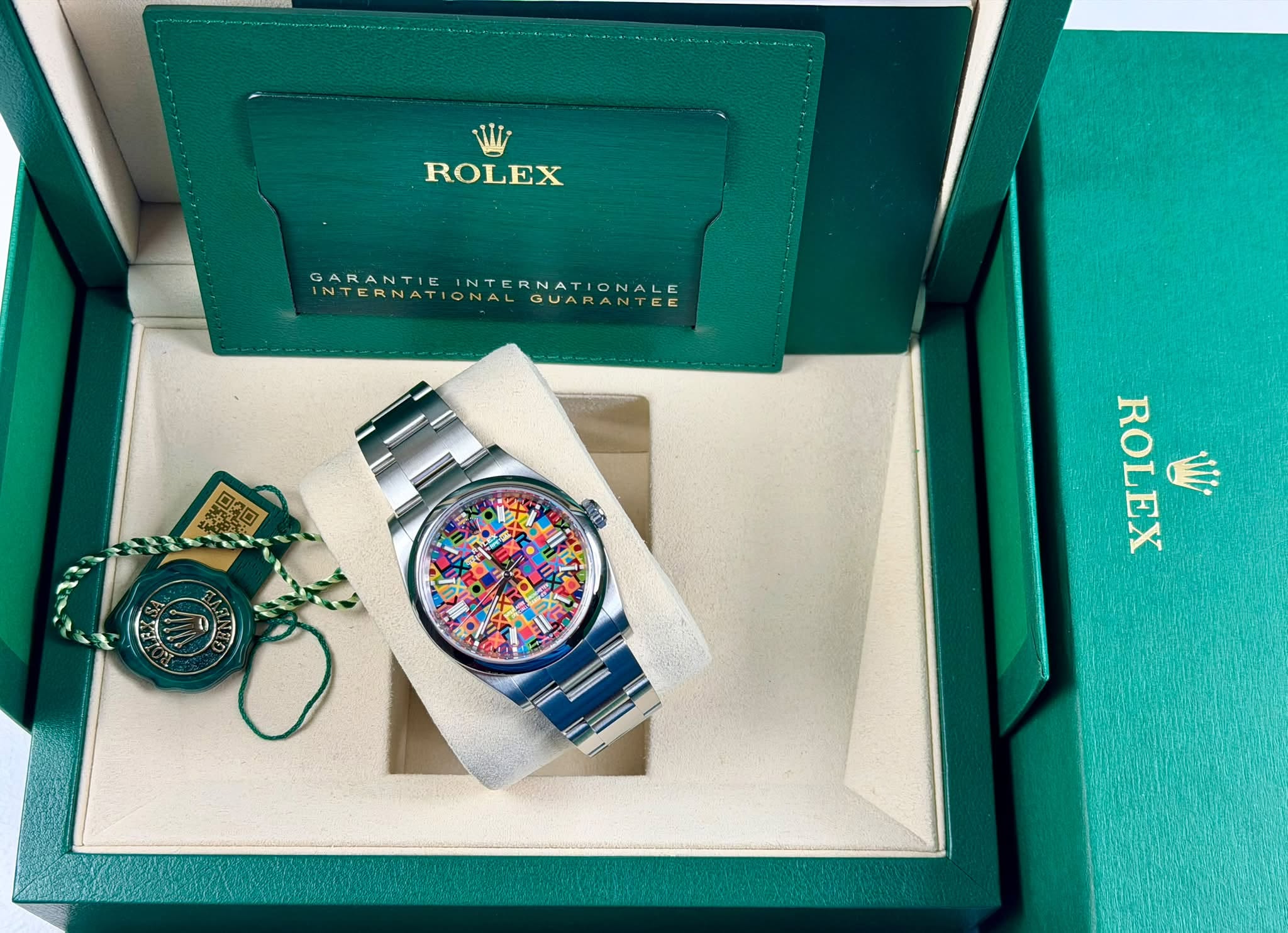 May be an image of wrist watch and text