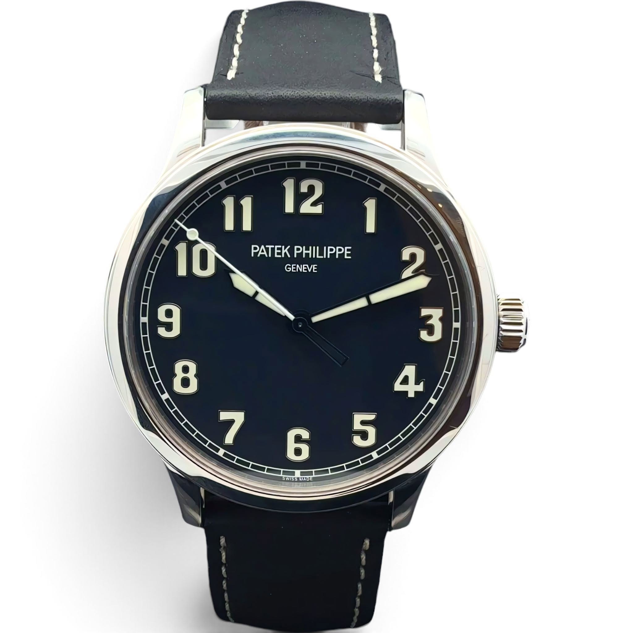 May be an image of wrist watch and text that says ' PATEK PATEKPHILIPPE PHILIPPE GENEVE 2 9 8 1 I 3 4 5 6'