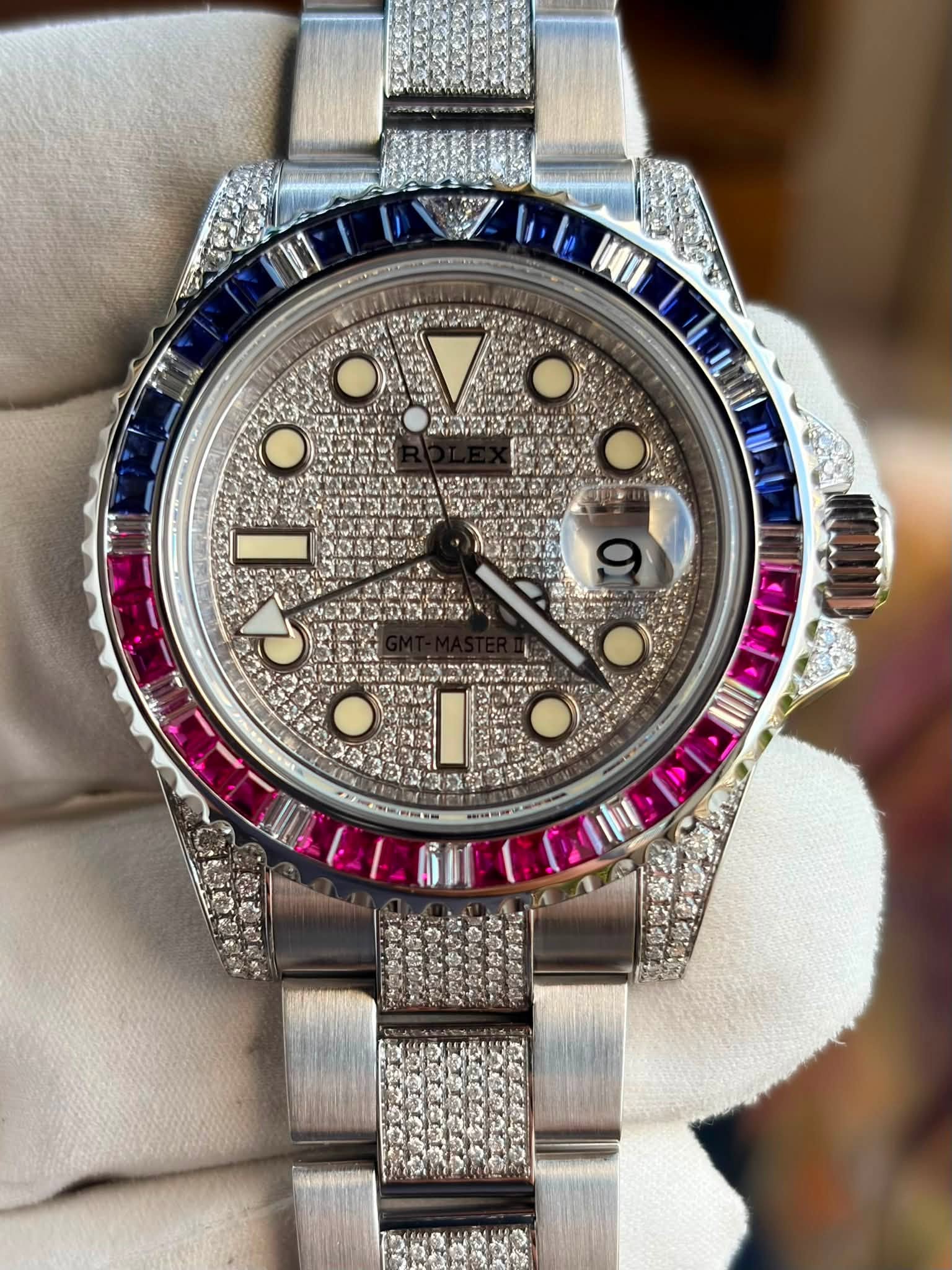 May be an image of wrist watch and text