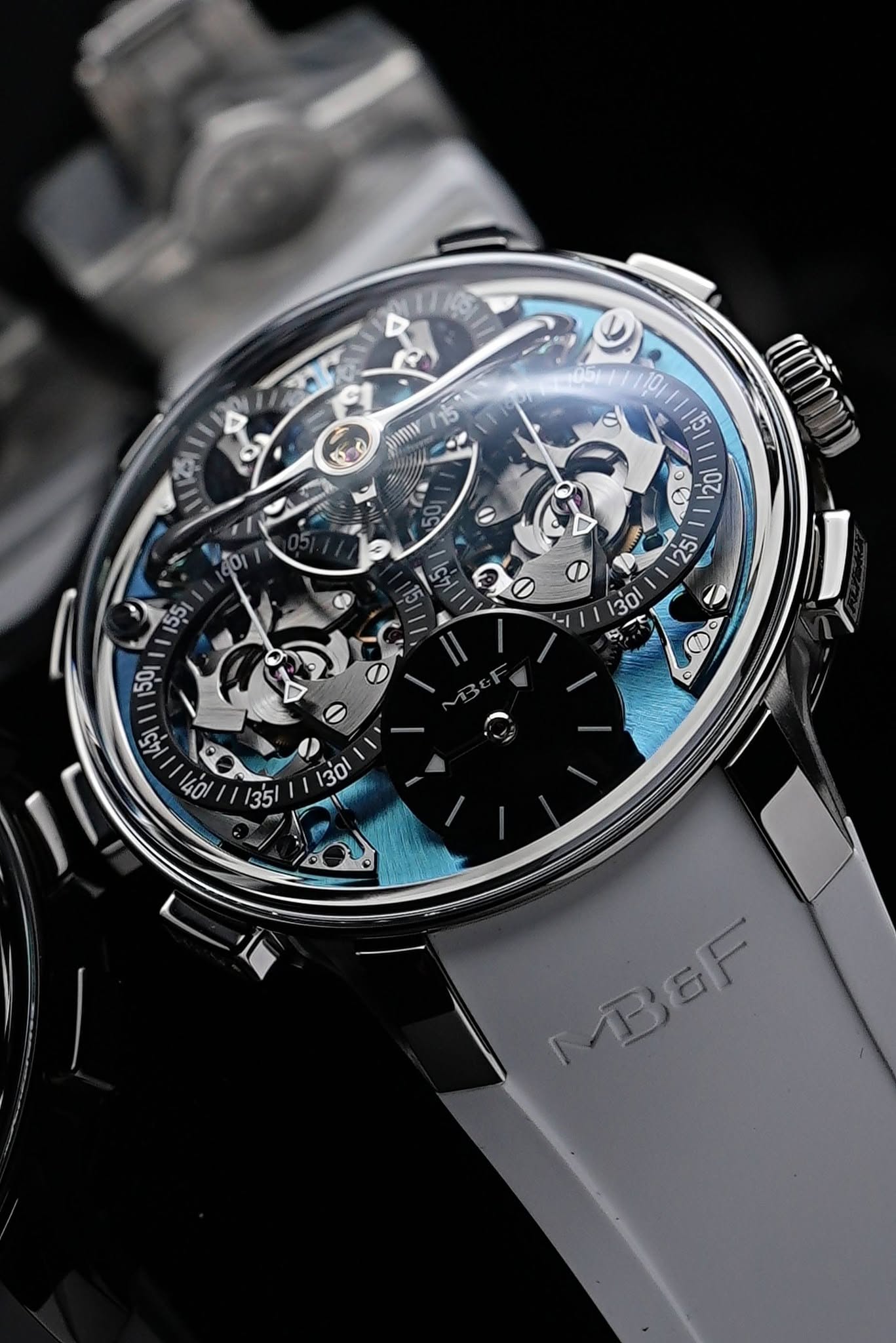 May be an image of wrist watch and text that says '2 UITIY = 251 55 ct 50 30l र O 145| H0 140 30l /35l MB6F'