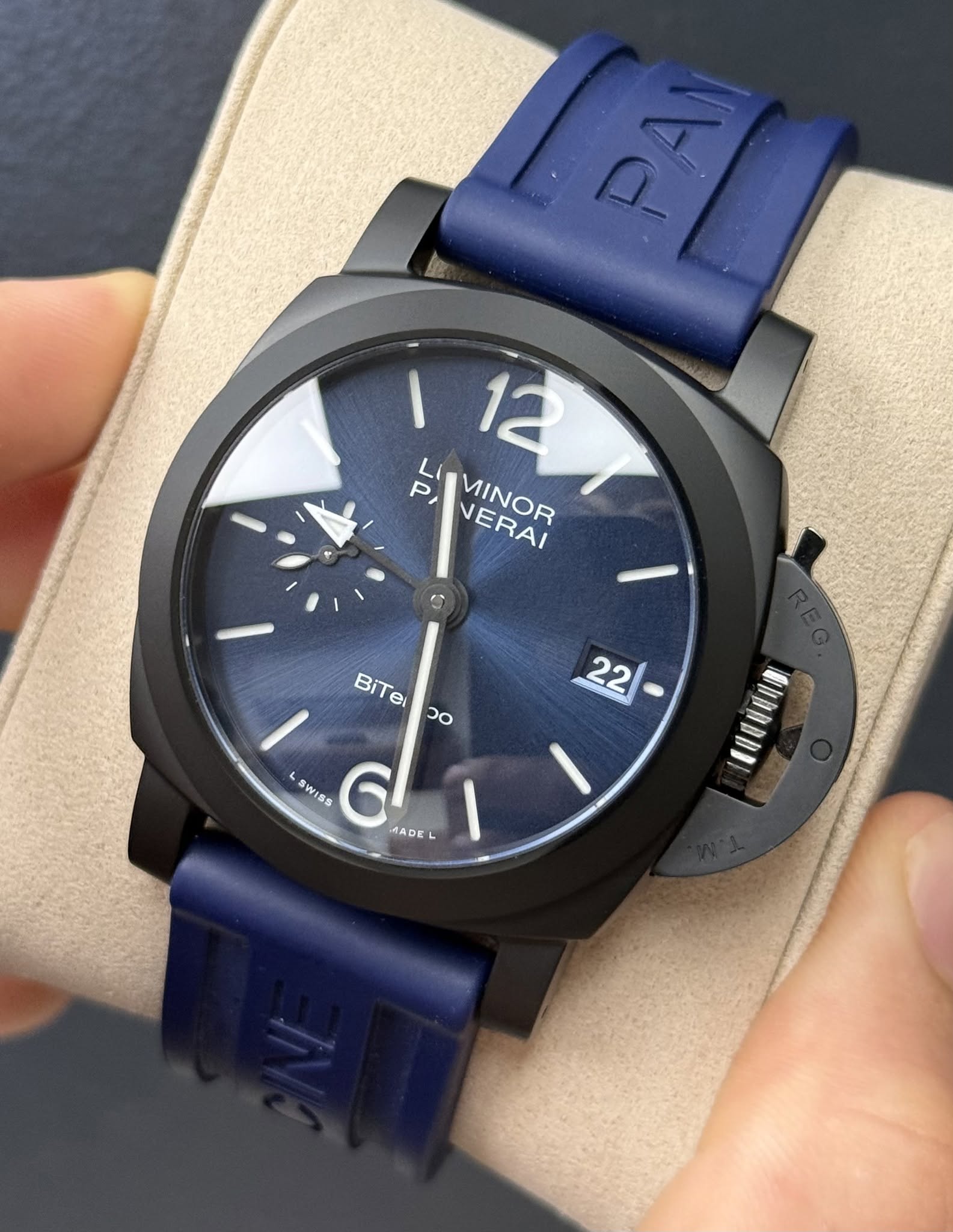 May be an image of digital watch and text