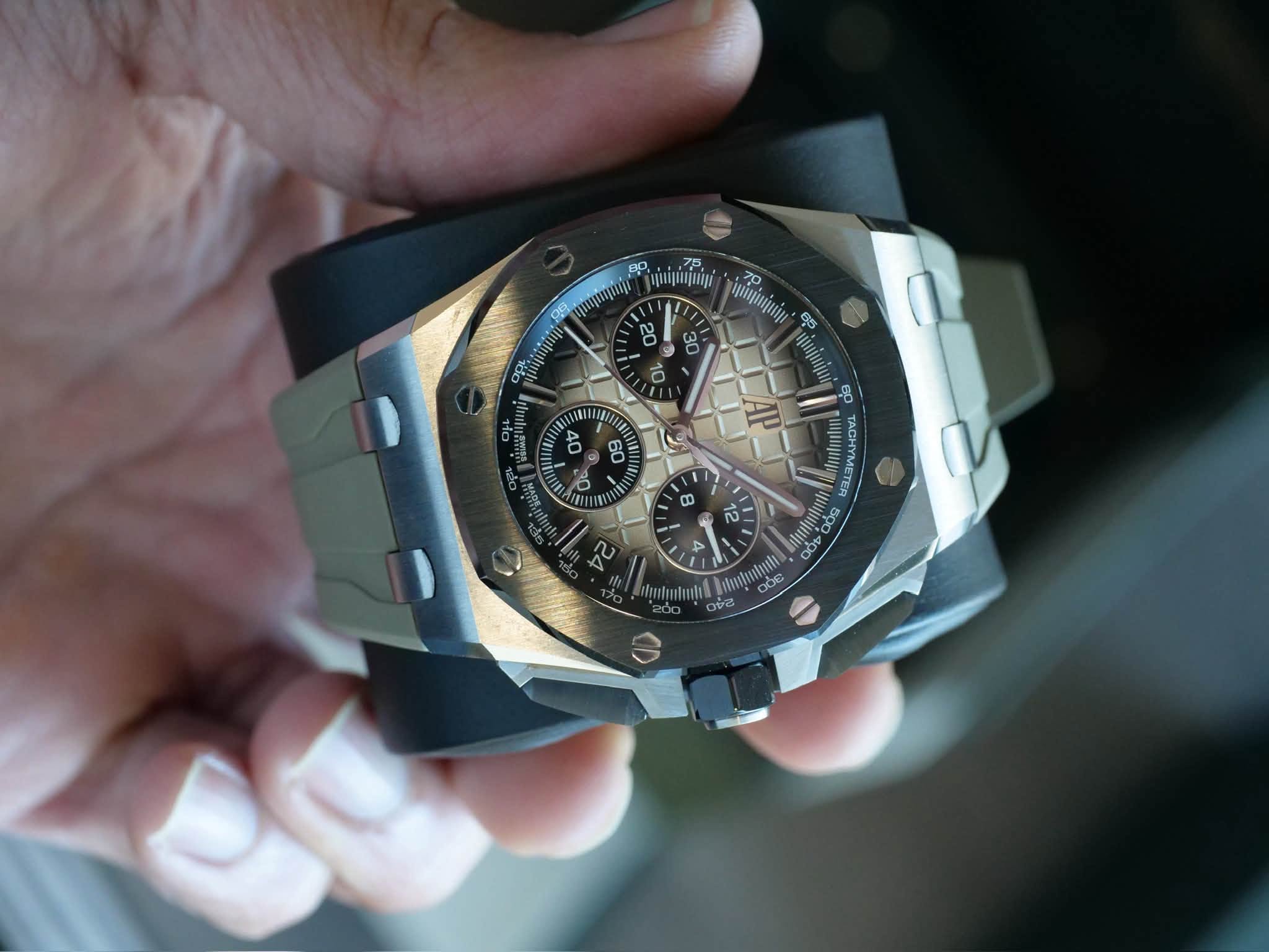 May be an image of wrist watch and text