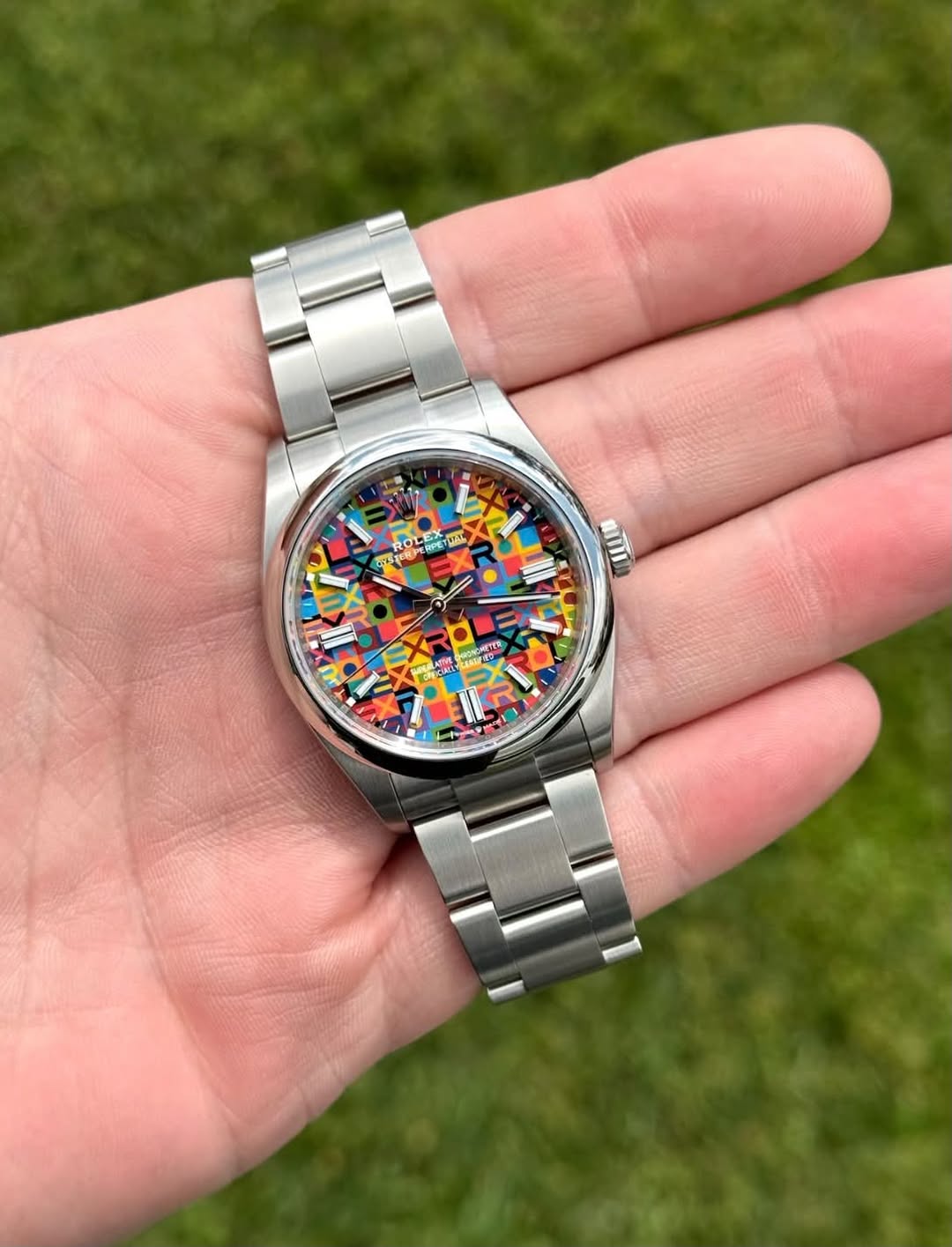 May be an image of digital watch and text