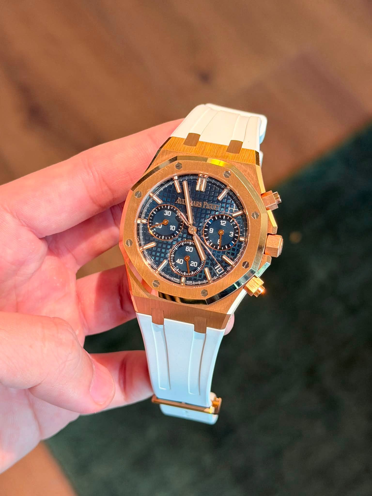May be an image of wrist watch and text
