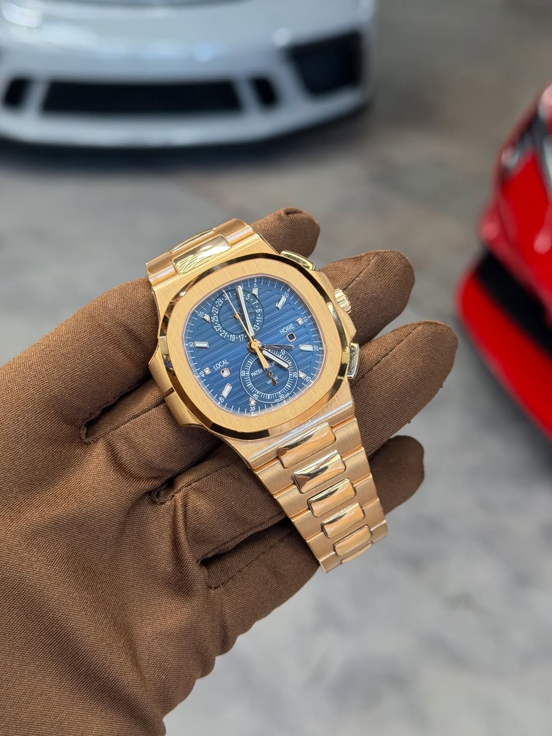 May be an image of wrist watch and text