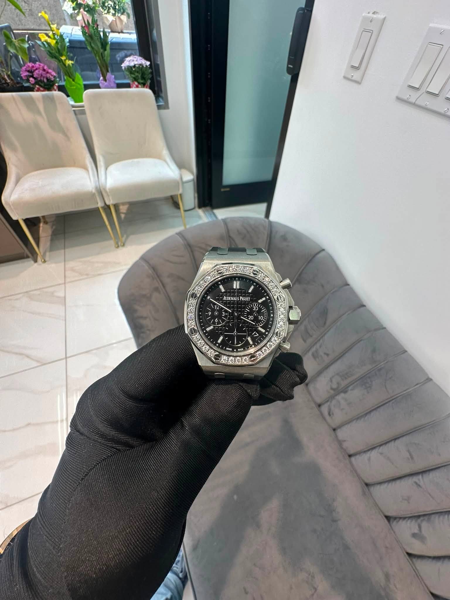 May be an image of wrist watch