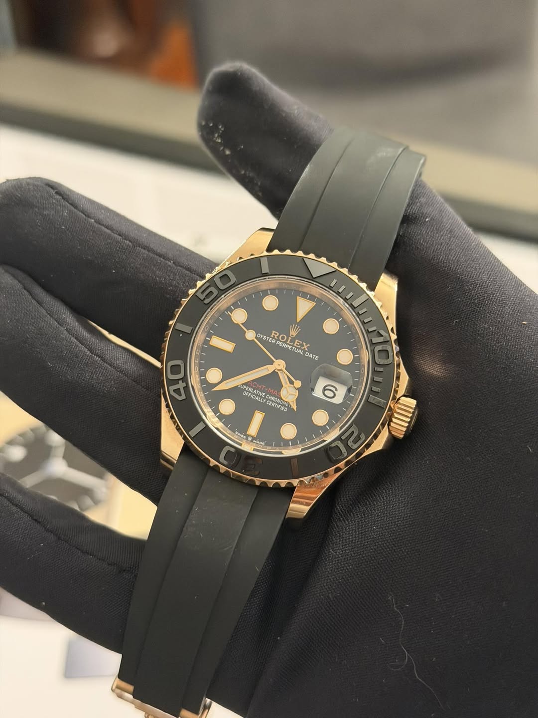 May be an image of wrist watch and text