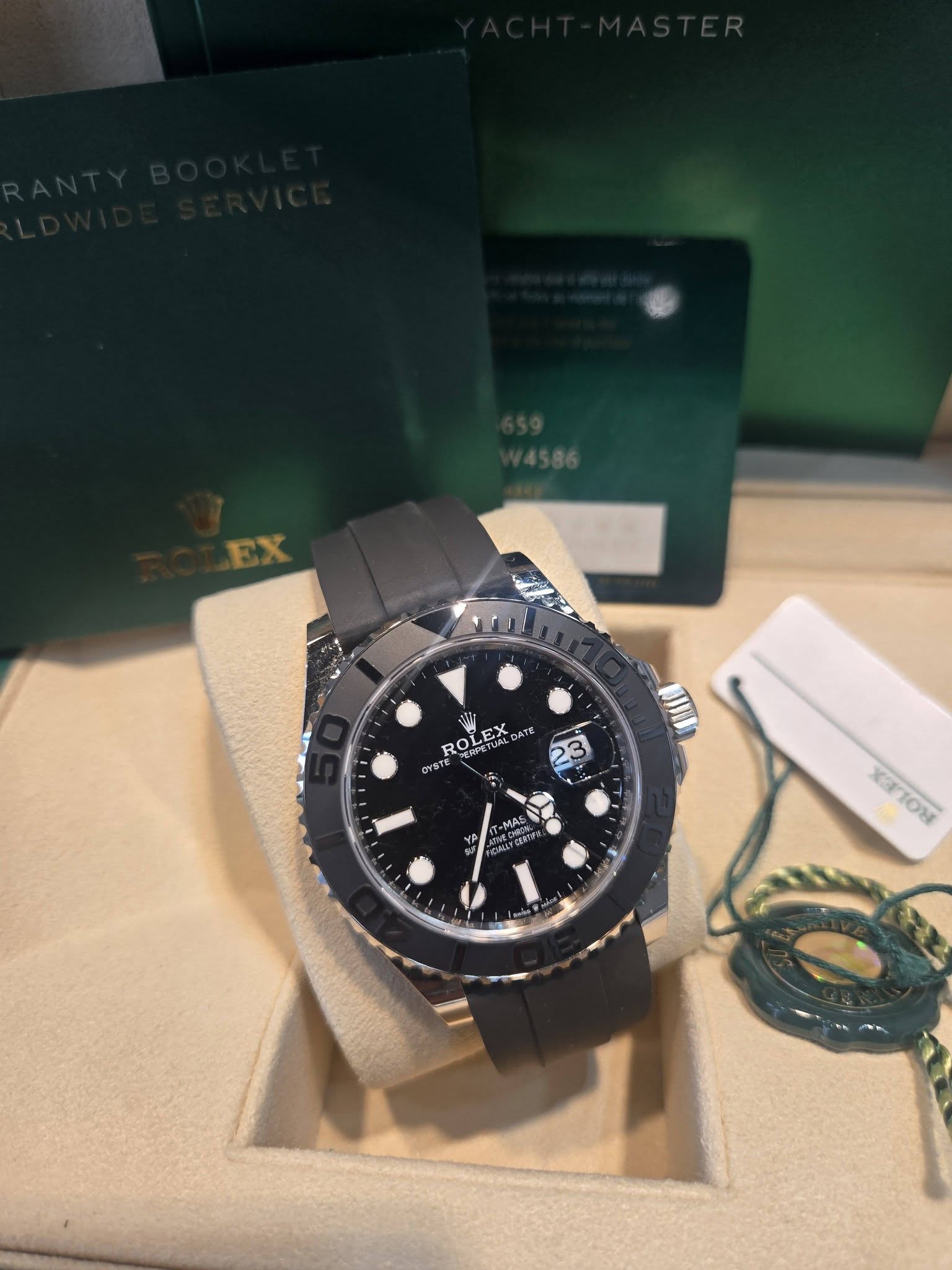 May be an image of wrist watch and text
