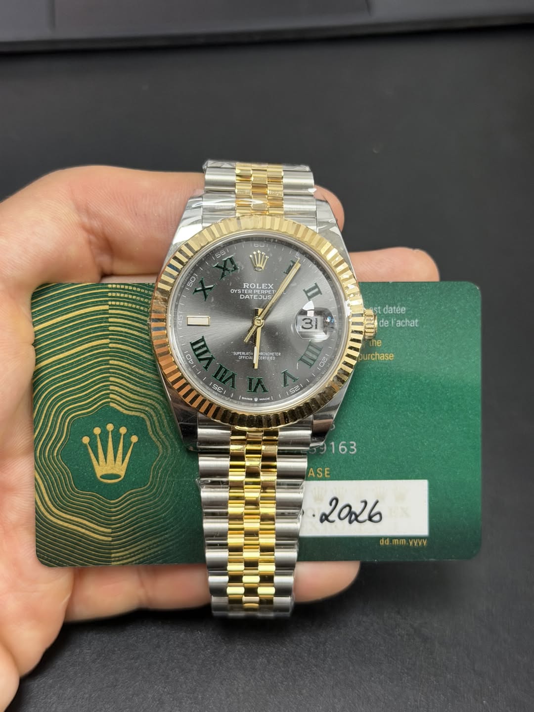May be an image of wrist watch and text that says 'SS i 50 ROLEX OYST YSTEREE DATE DATEJUS PERPET HC II 31 tdatée de| achat II 140 MEND BIEON ne ne urchase E Ce: 35 ง ع01 家 S2…