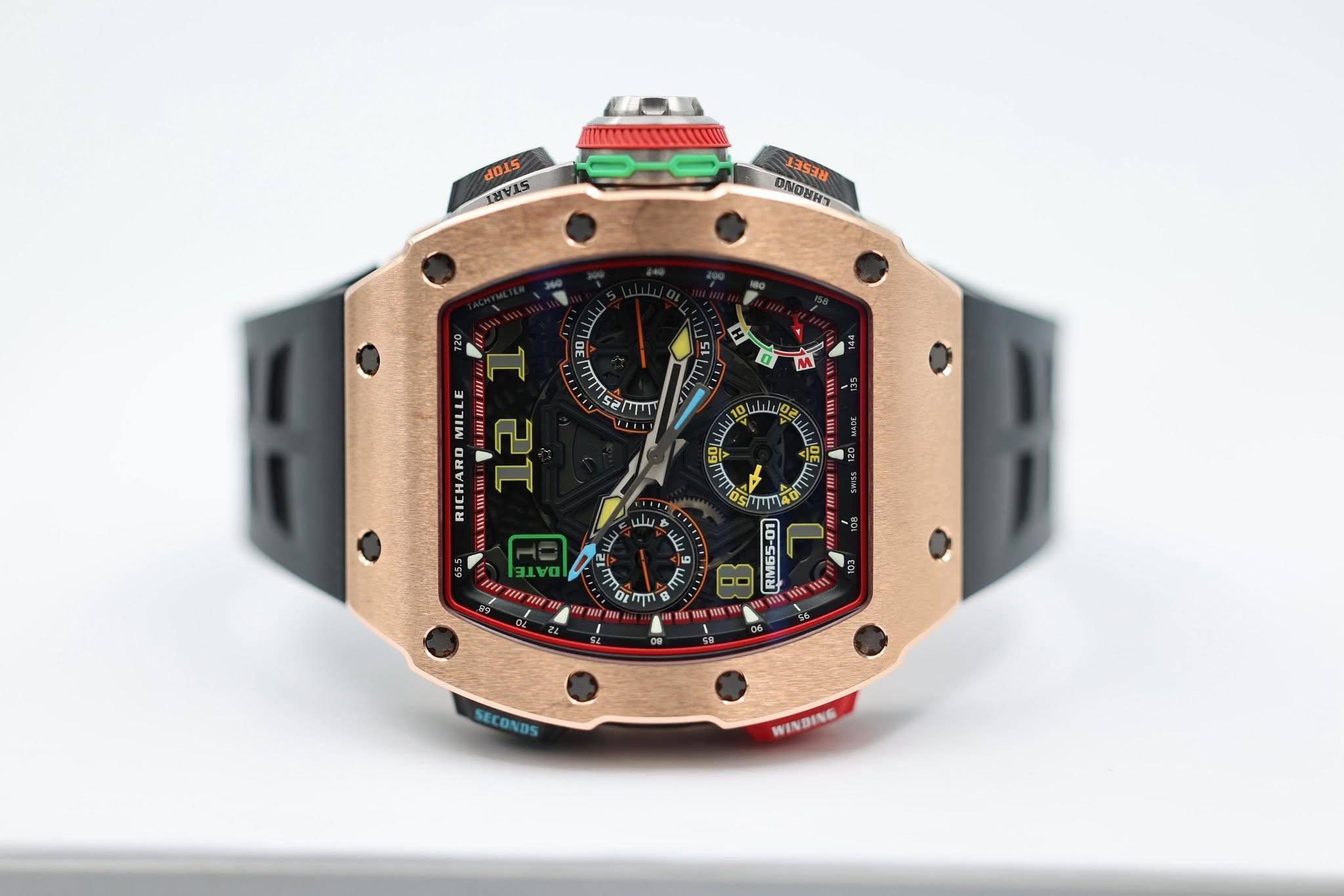 May be an image of wrist watch and text