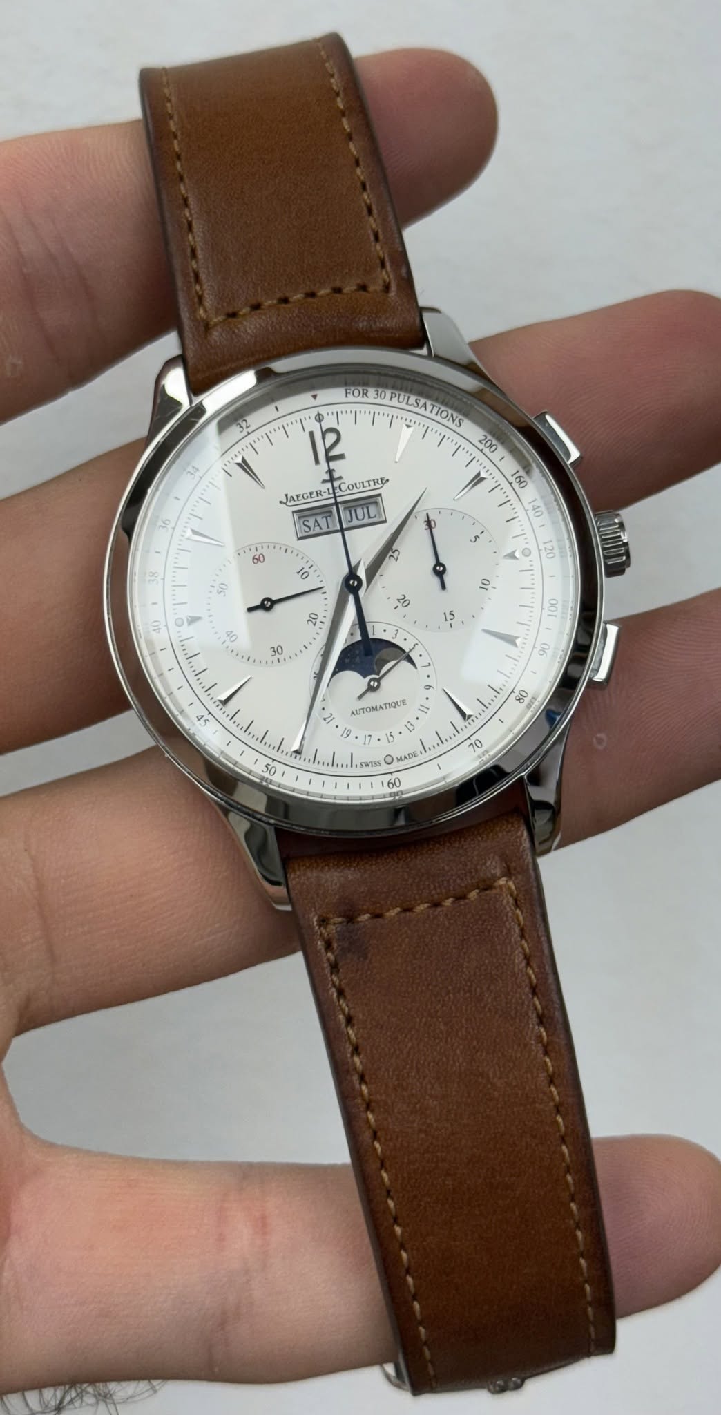 May be an image of wrist watch and text that says '32 FORE FOR30PULSATO 12 200 CoULTRY 160 JAZGER-L SATJUD SAT JUL A0 0 أی :ه ጥ 50 A 120 س あ 5 of จิว 0 22 • 101 90 ラチ TO TOMATK…
