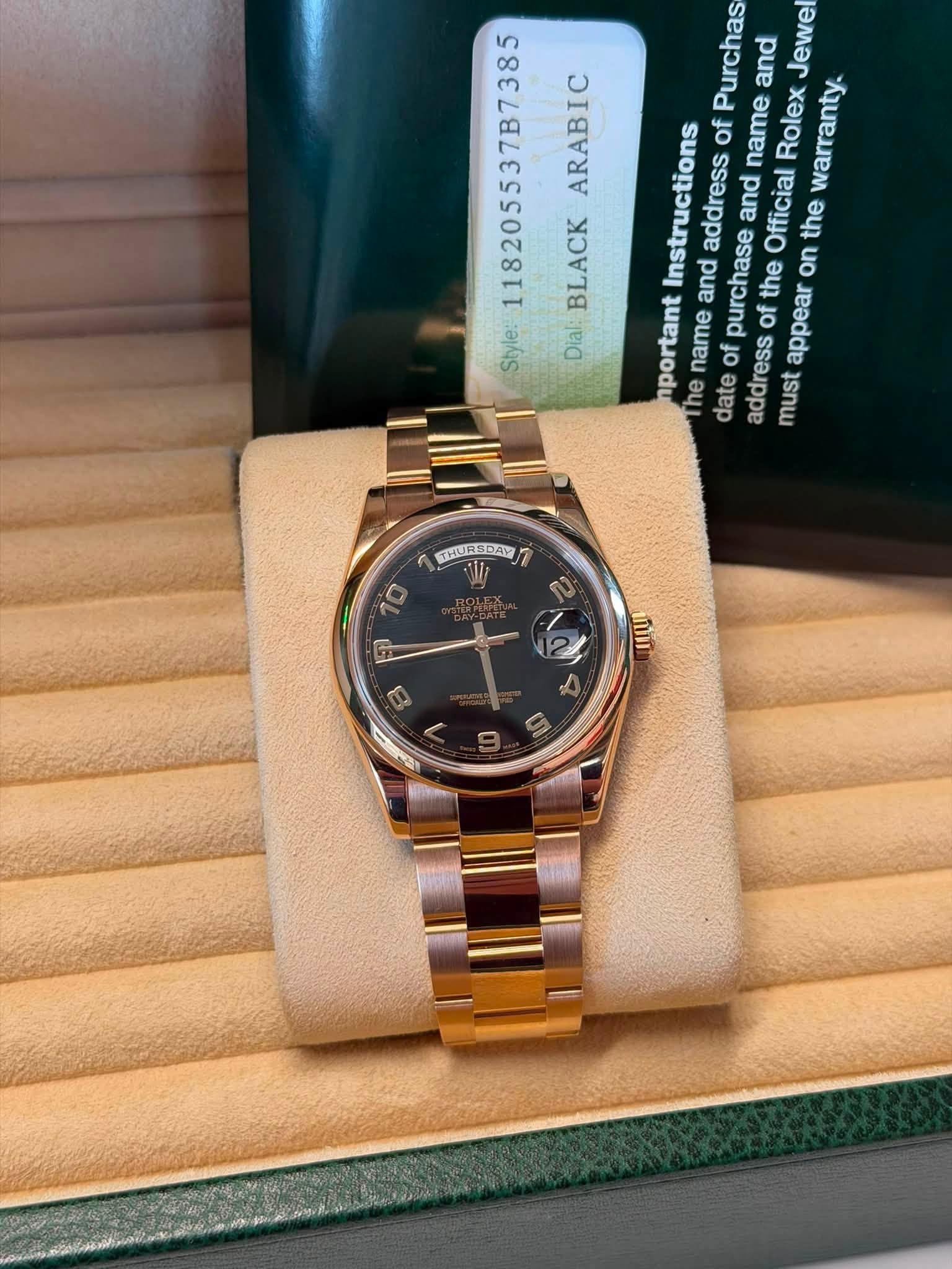 May be an image of wrist watch and text that says 'Purchas and Jewel Instructions of name Rolex warranty. address address and Official the and purchase of or appear the on nportant…