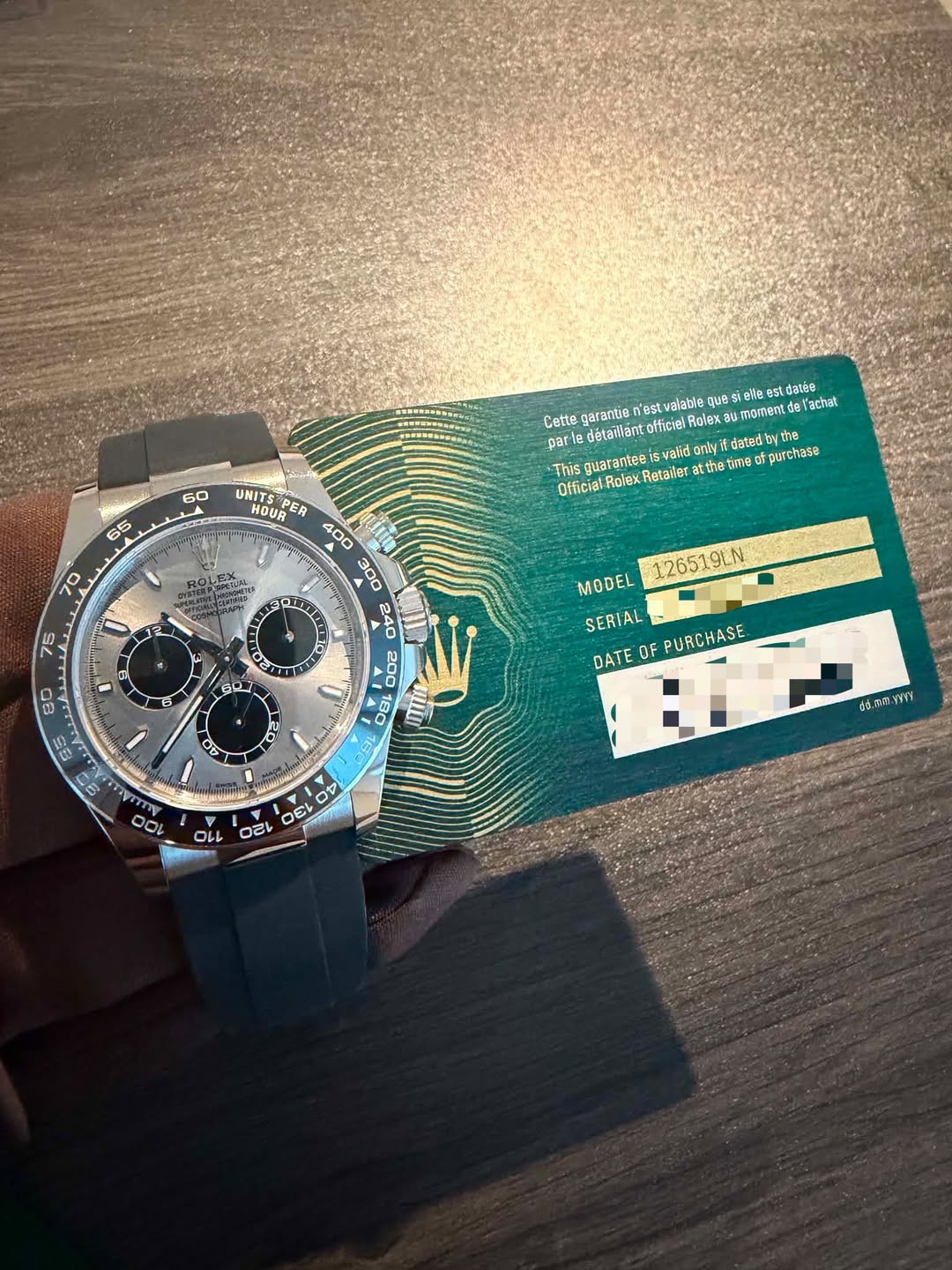 May be an image of wrist watch and text that says '60 65 valable e1e tdatee Cette garante detawant officiel moment Lachat This svalid arky dsted .지의 purchase Official…