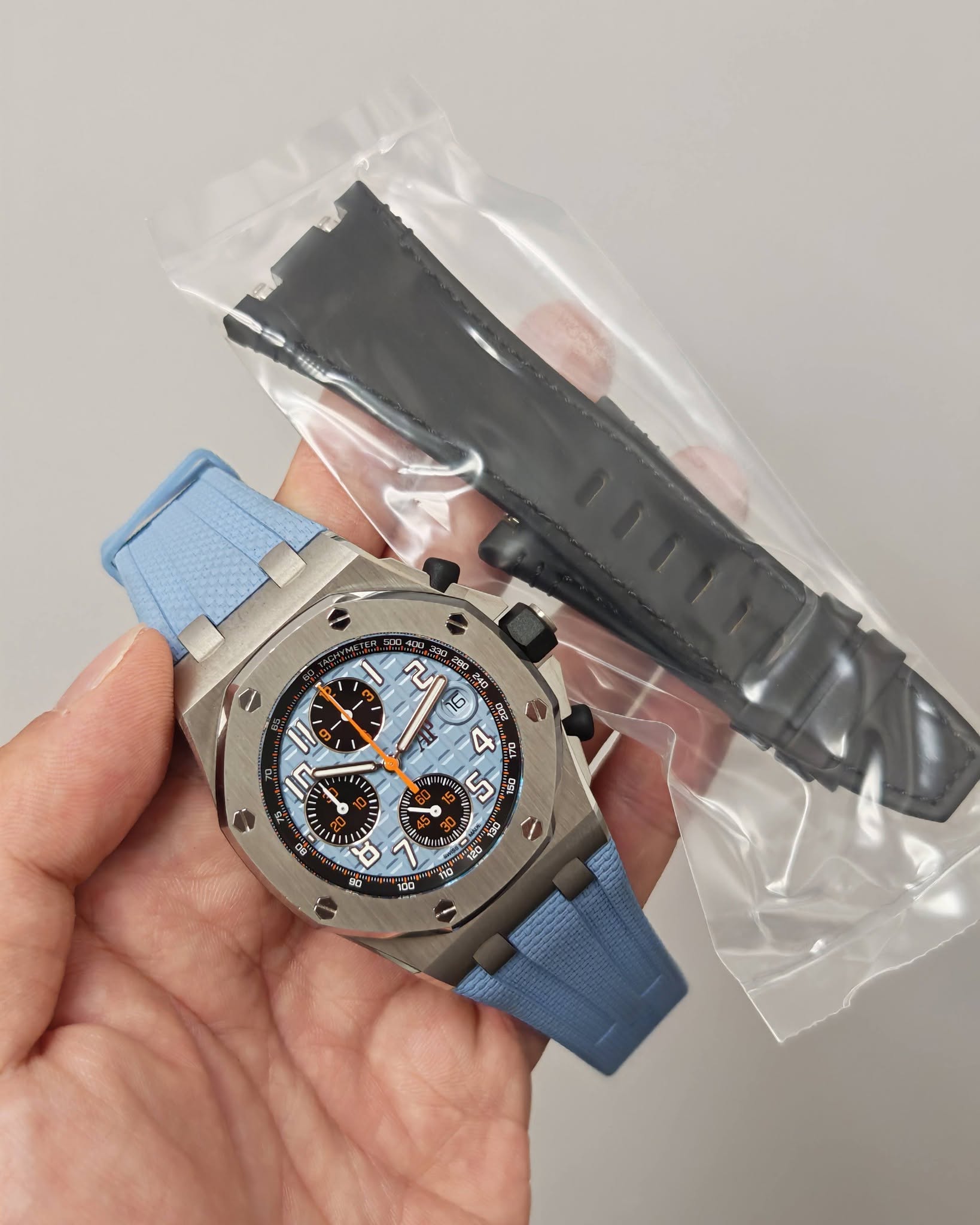 May be an image of digital watch and text