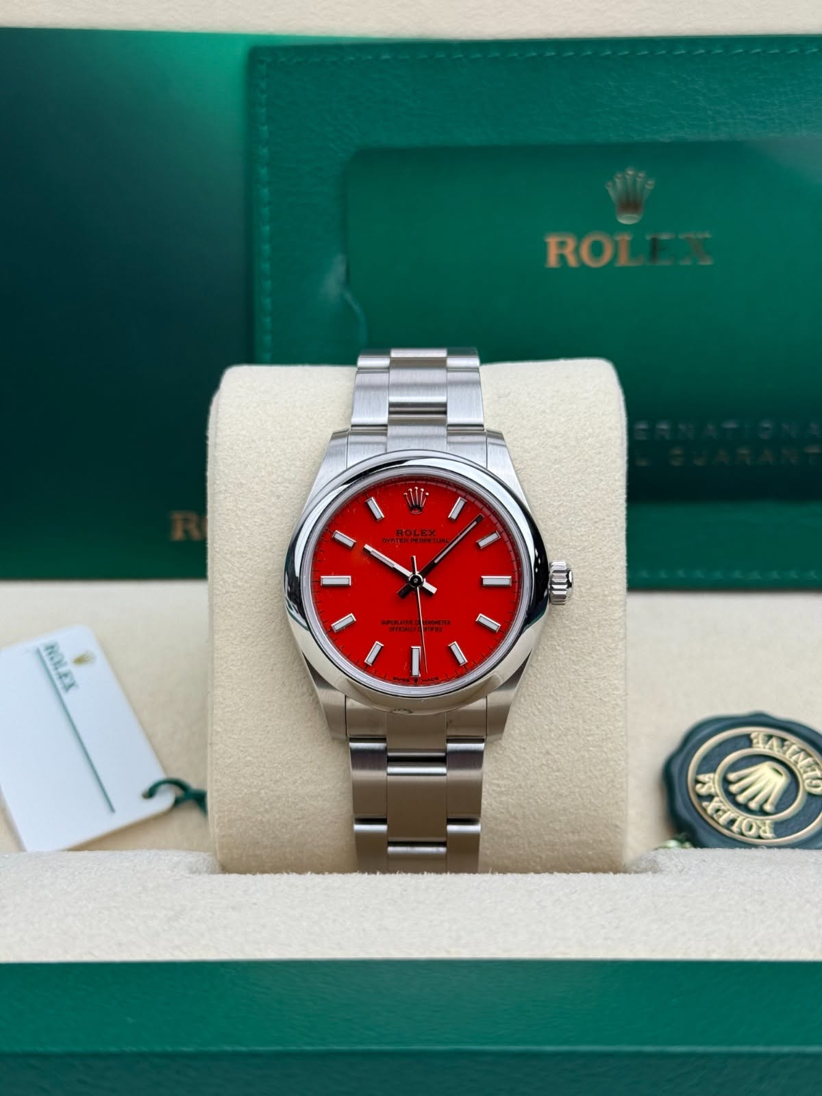 May be an image of wrist watch and text