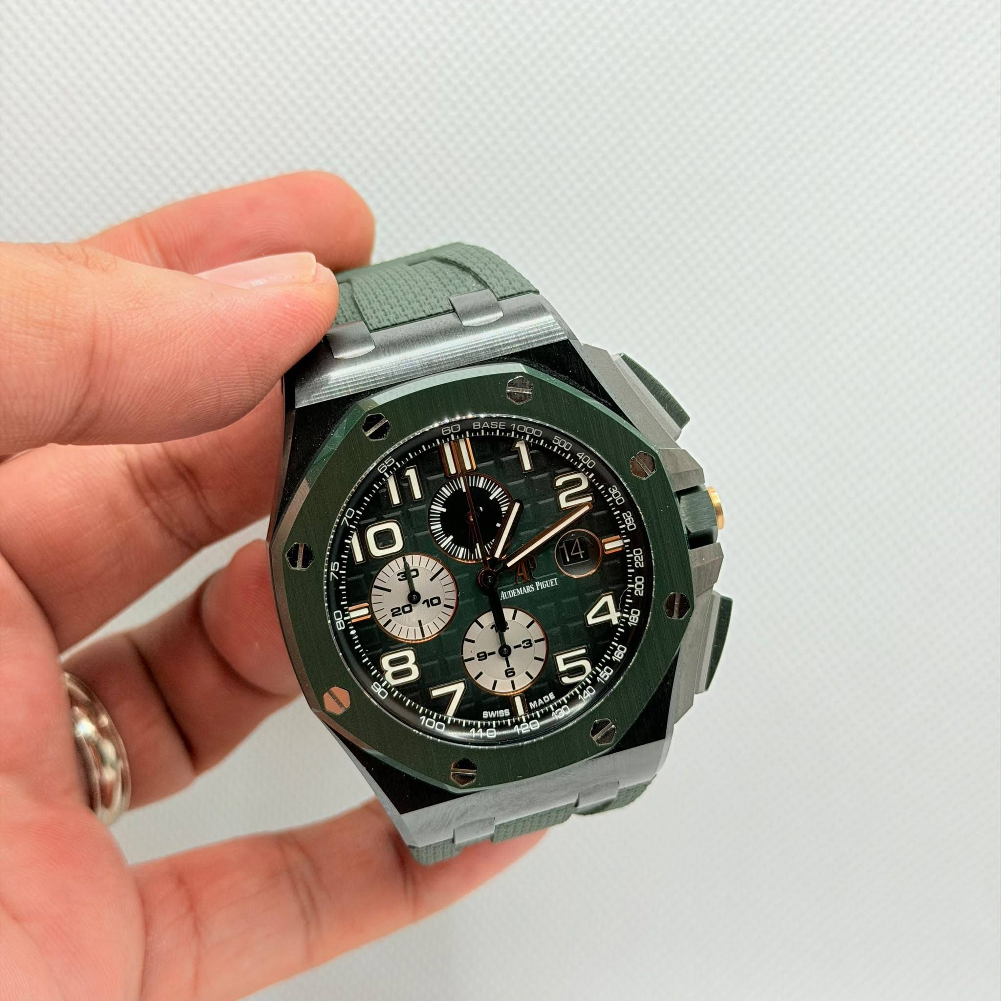 May be an image of digital watch and text