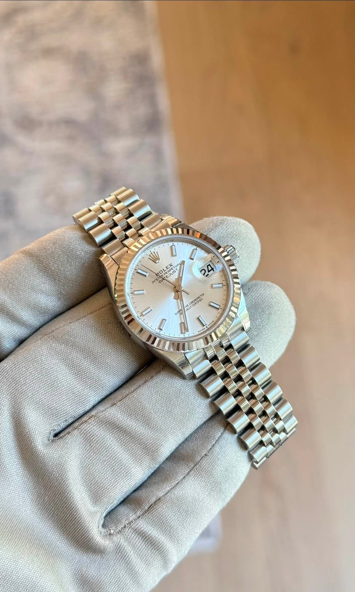 May be an image of wrist watch