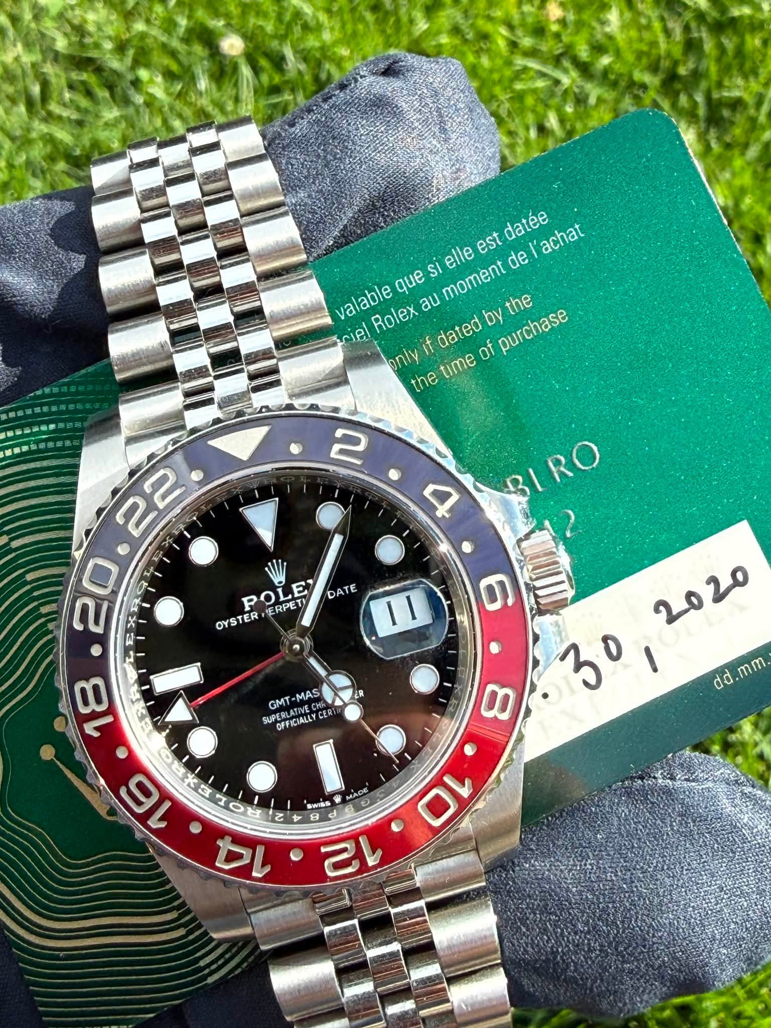 May be an image of wrist watch and text that says 'datée achat que si elle est moment de alable Rolex au ciel dated of purchase by the only If the time ז1 4 BIRO RO DATE POLE LE…