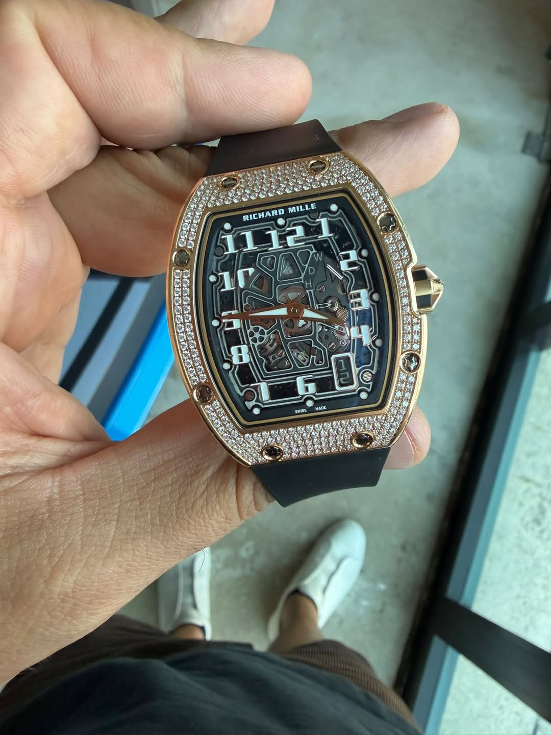 May be an image of digital watch and text that says 'RICHARD MILLE ለቦ 8 参 SWEt WIt'