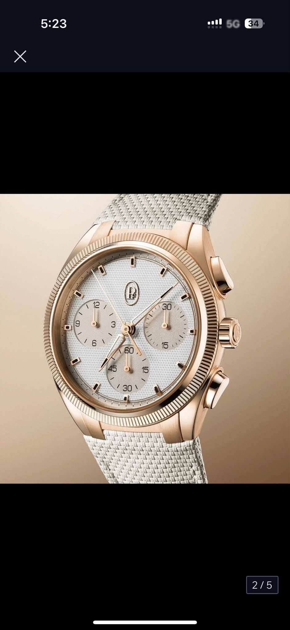 May be an image of wrist watch and text that says '5:23 ..il X 3 34 じ D - 9 3 3 6 • 60 15 به 15 ک 30 2/5'