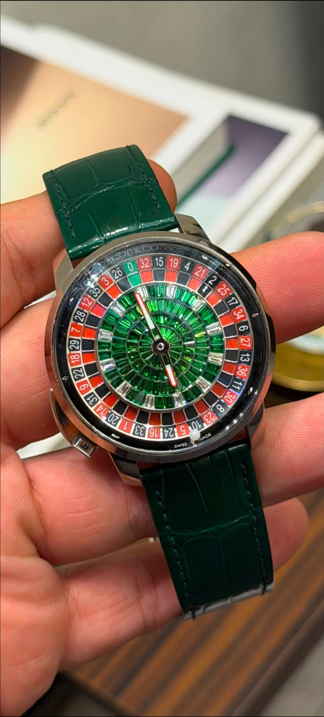 May be an image of wrist watch and text