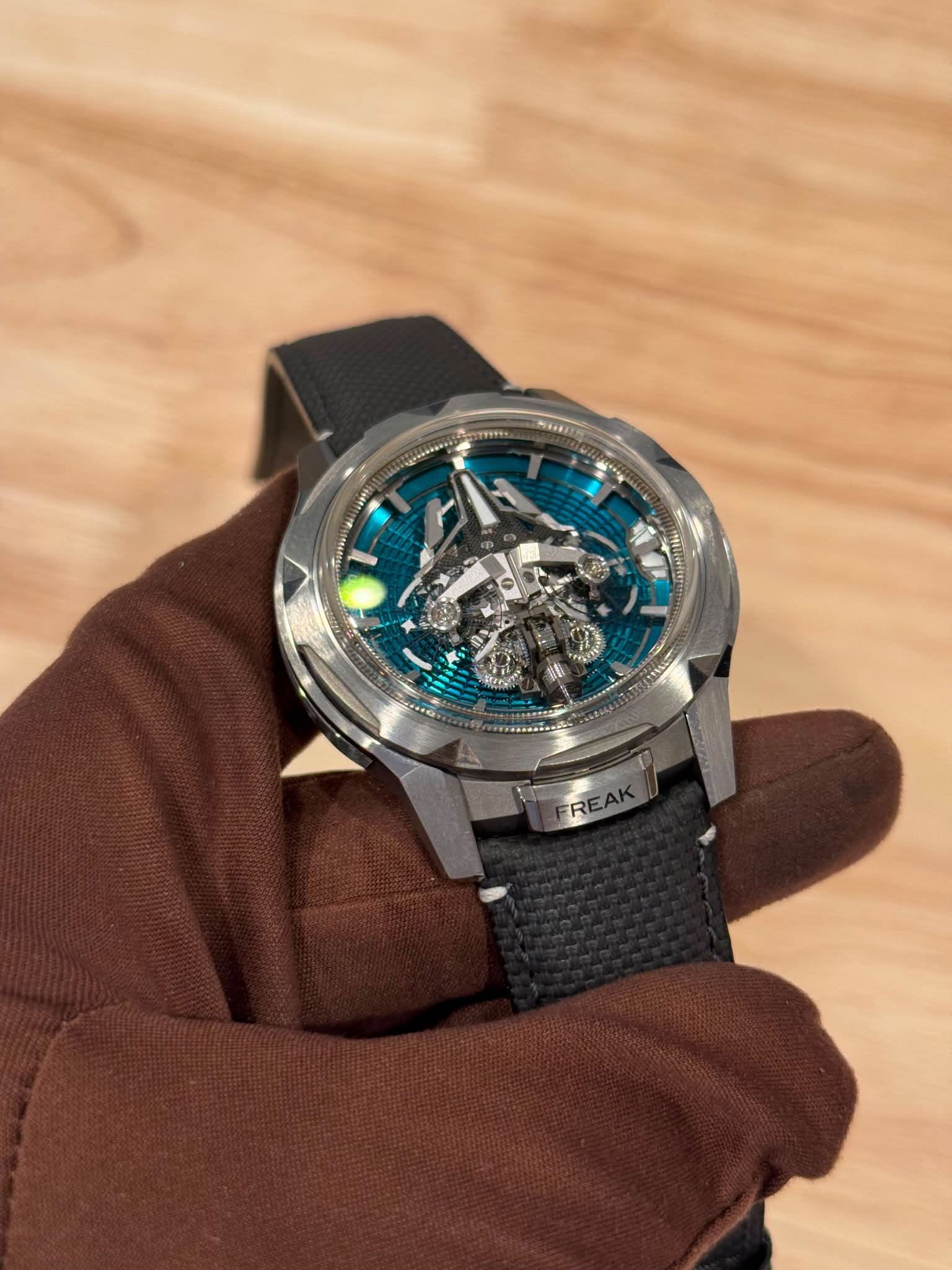 May be an image of wrist watch and text