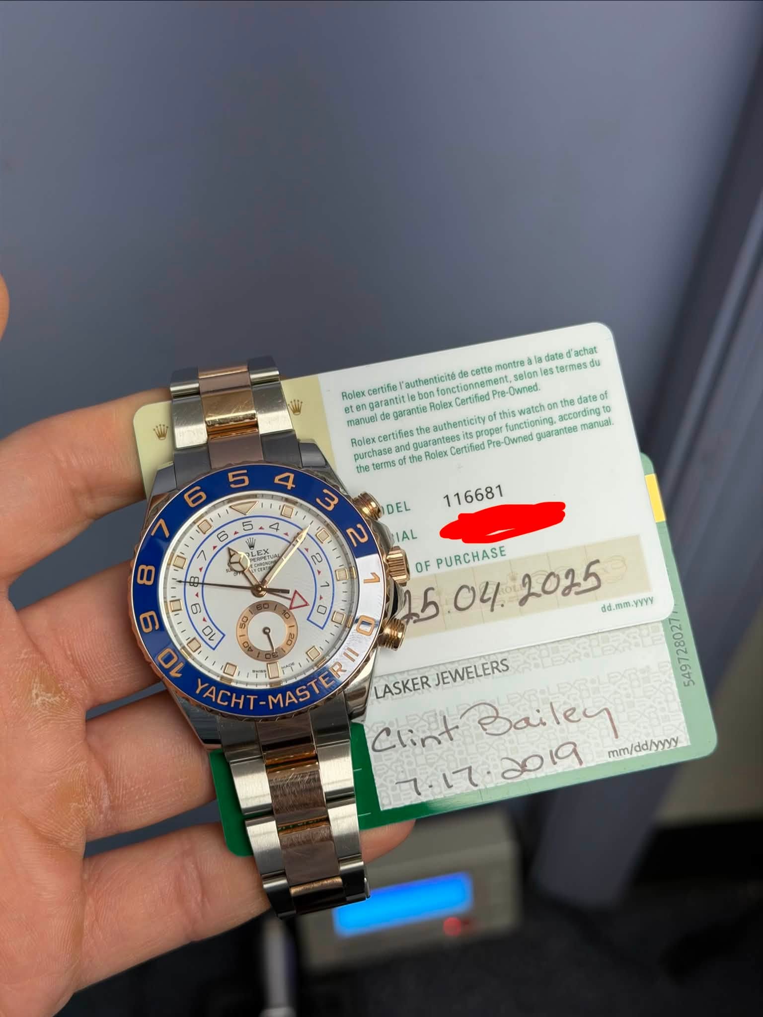May be an image of wrist watch and text that says 'dated date'achat achat termes cortitie authenticité cotte montrea Owned. garantitle of this accordingo 억00원 Owned unctioning…