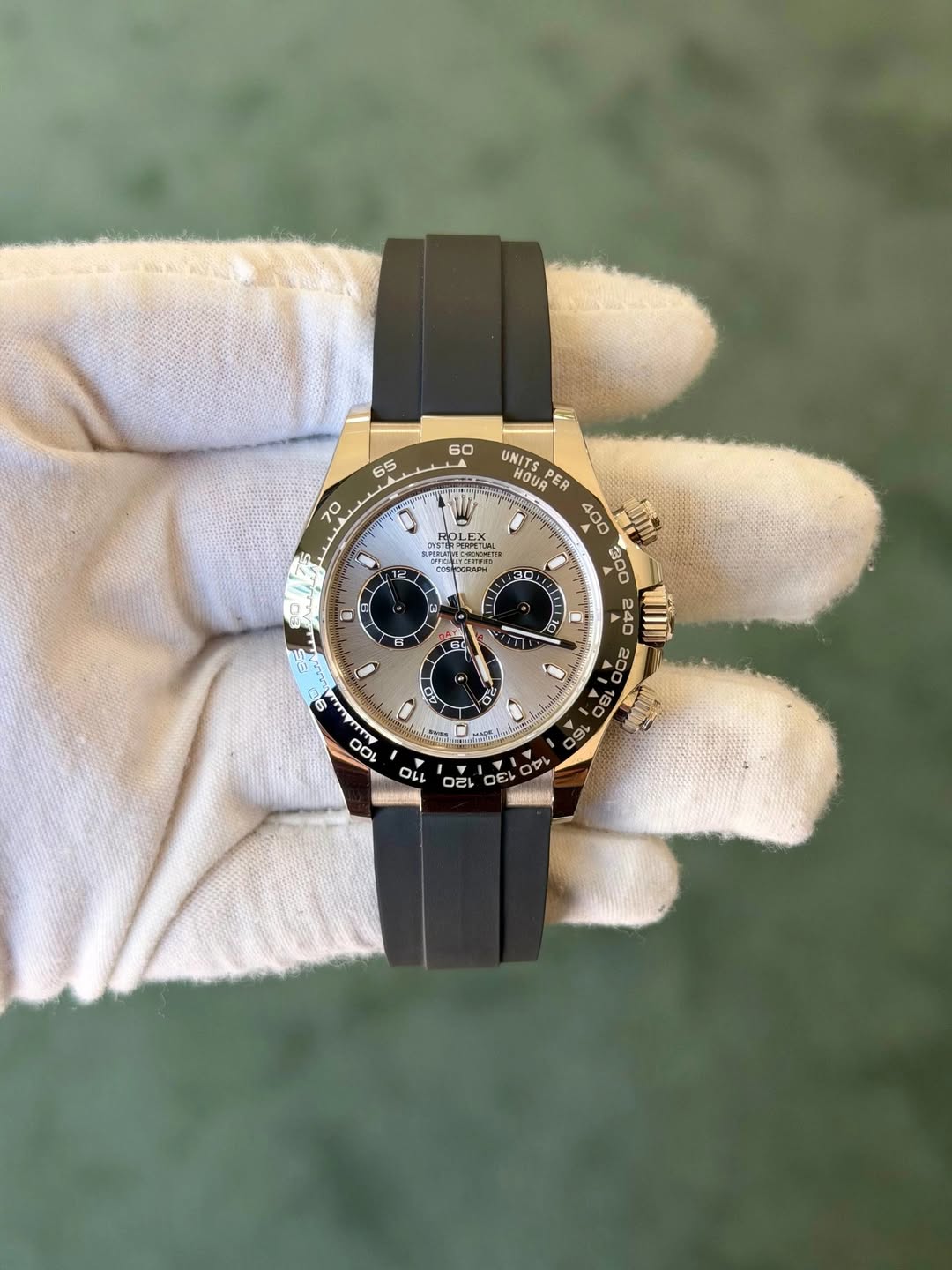 May be an image of wrist watch and text