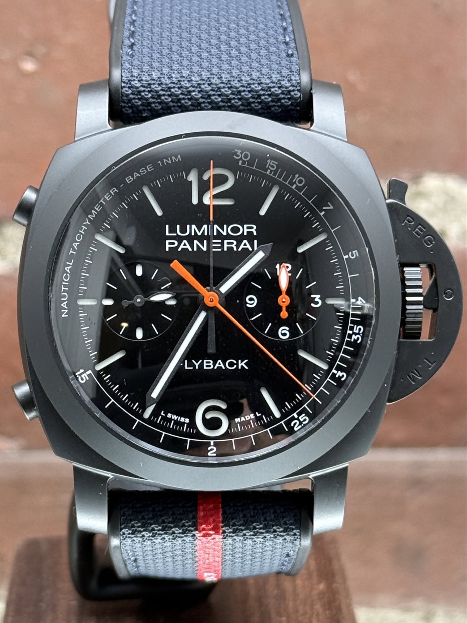 May be an image of digital watch and text that says 'BASE INM 12 30 요.니 15/10 TACHYMETER LUMINOR PANERAI PAN ERAI NAUTICAL መምምም! “ርጭጭጣም" ግግ soudedtandi 12 5 D 9 O 3 / 6 ជ្មាន…