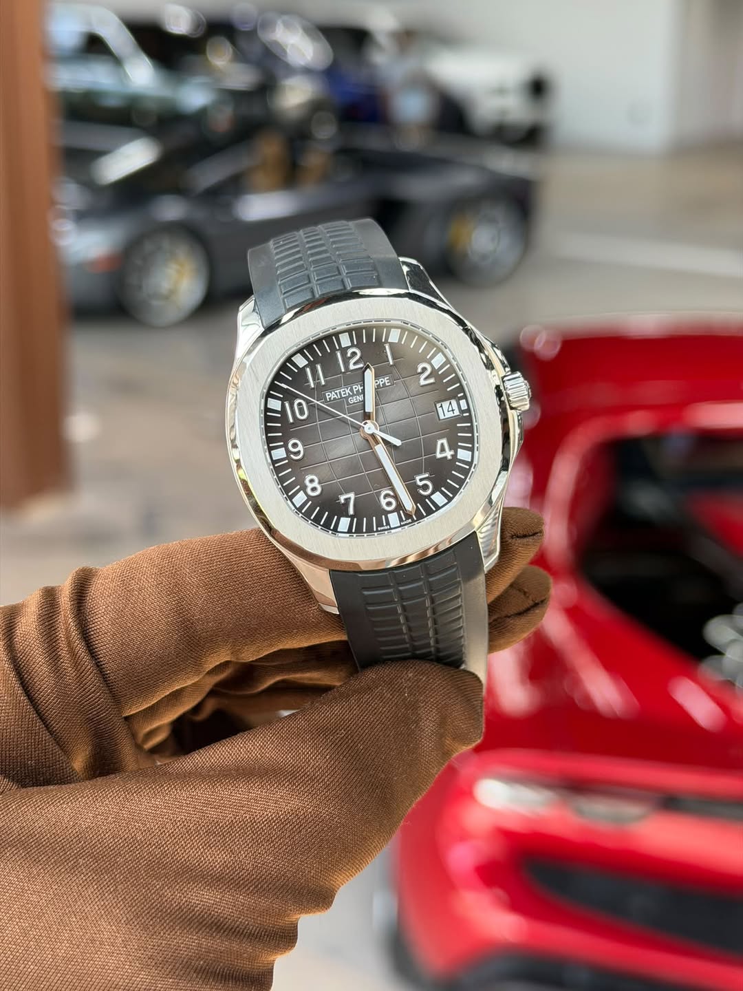 May be an image of wrist watch and text