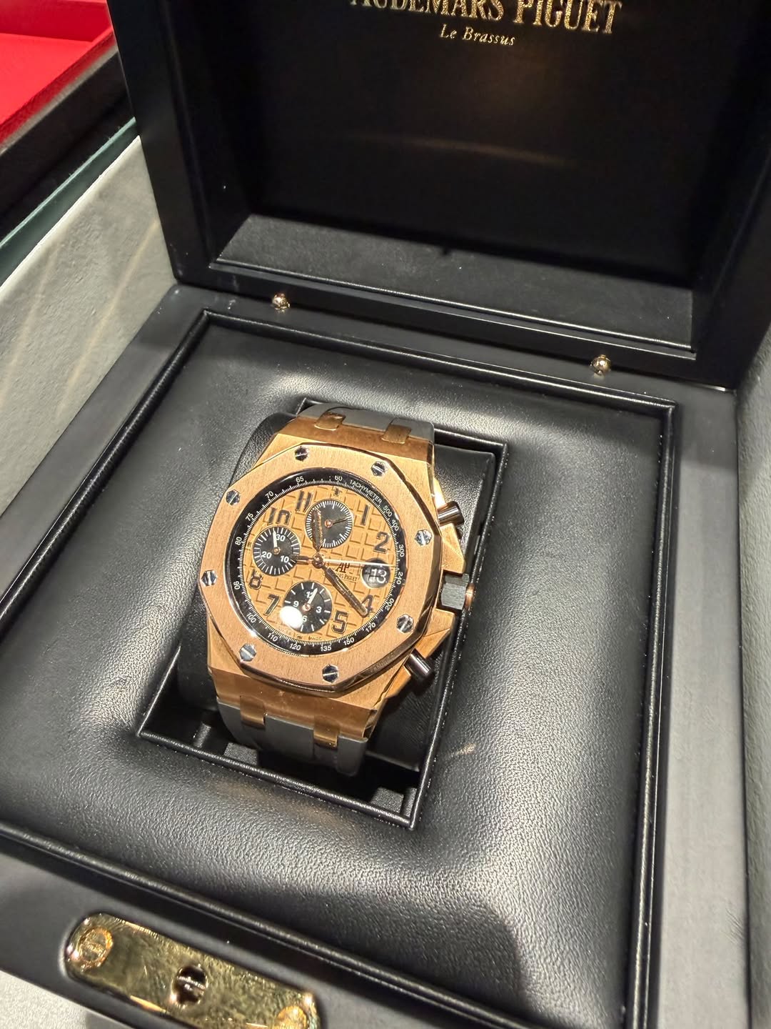 May be an image of wrist watch and text