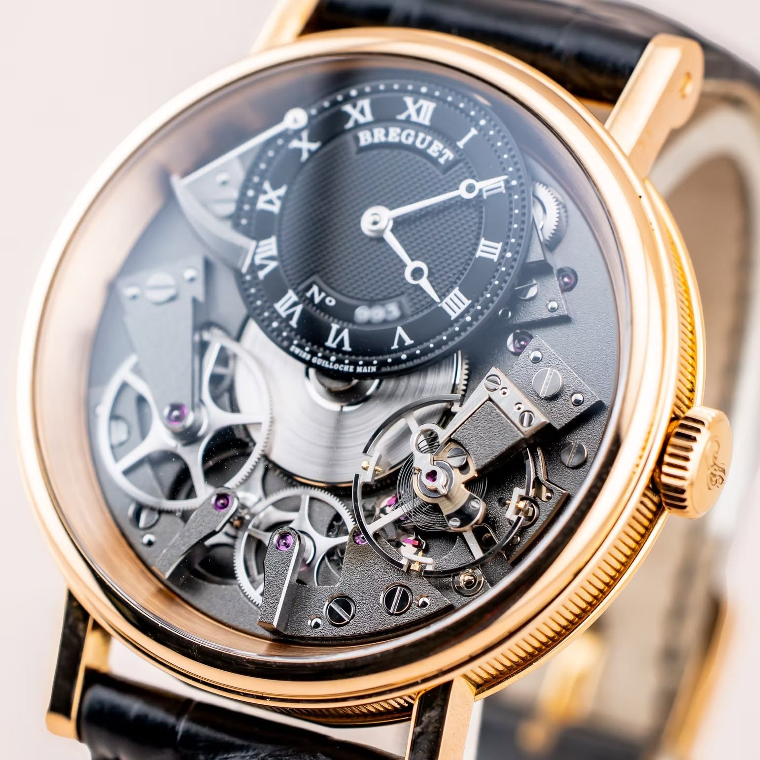 May be an image of ‎wrist watch and ‎text that says '‎XIXI XI XI BREGUET OF III XX 5 I SWIas n No ٨ থ IIII ر, 大 九 中陽 O‎'‎‎