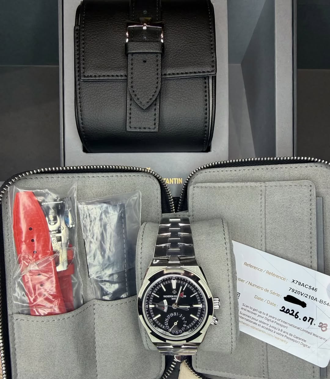 May be an image of wrist watch and text