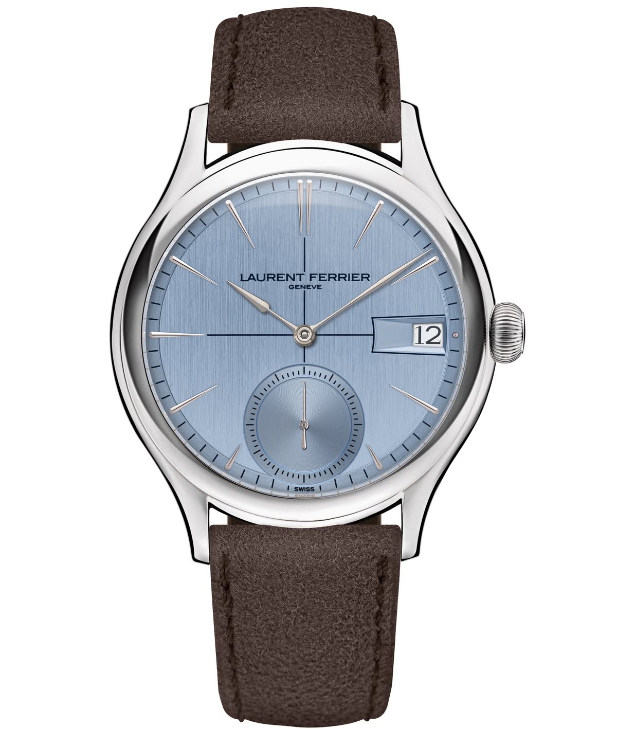 May be an image of wrist watch and text that says 'LAURENT LAURENTFERRIER FERRIER GENEVE 12 o 0 D'