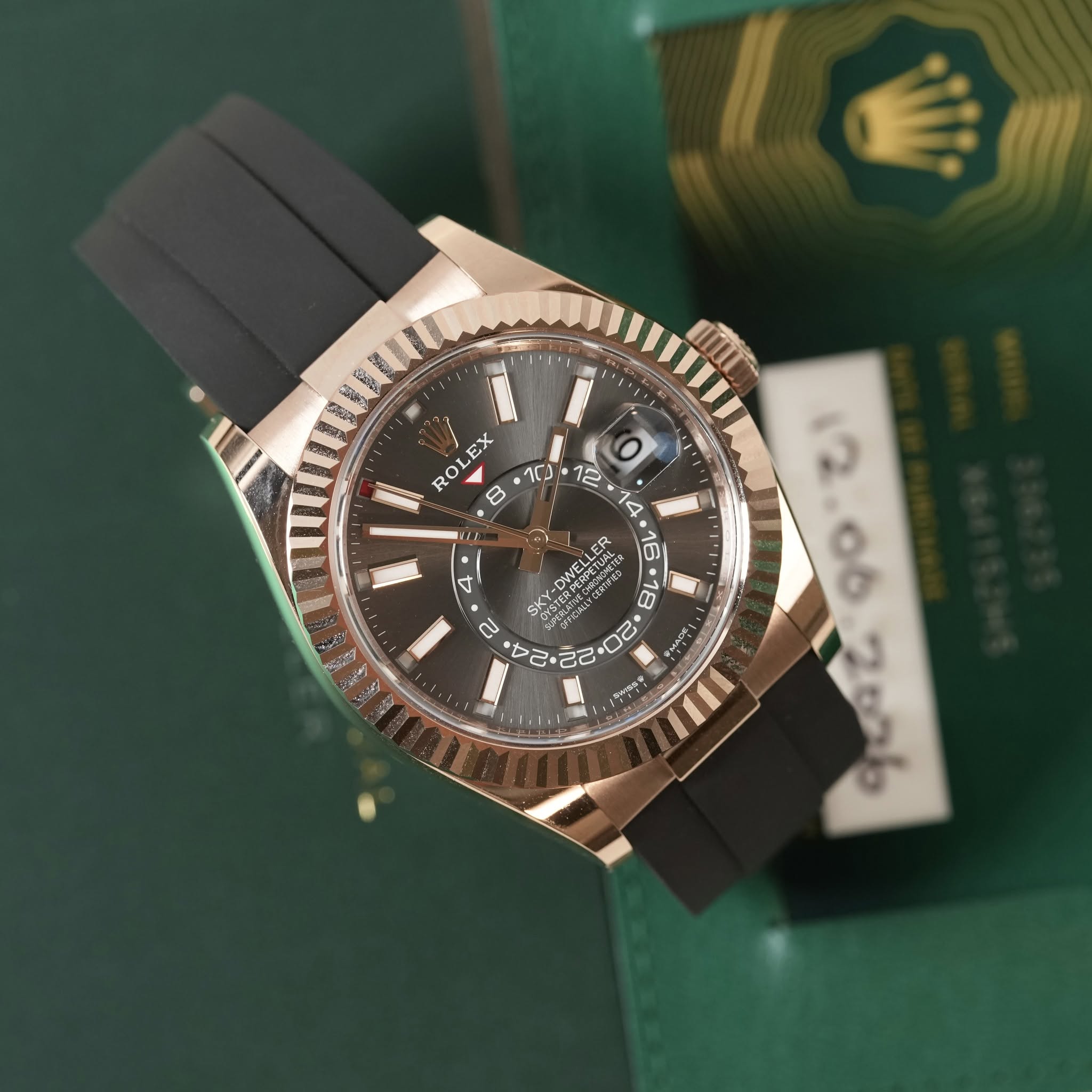 May be an image of wrist watch and text
