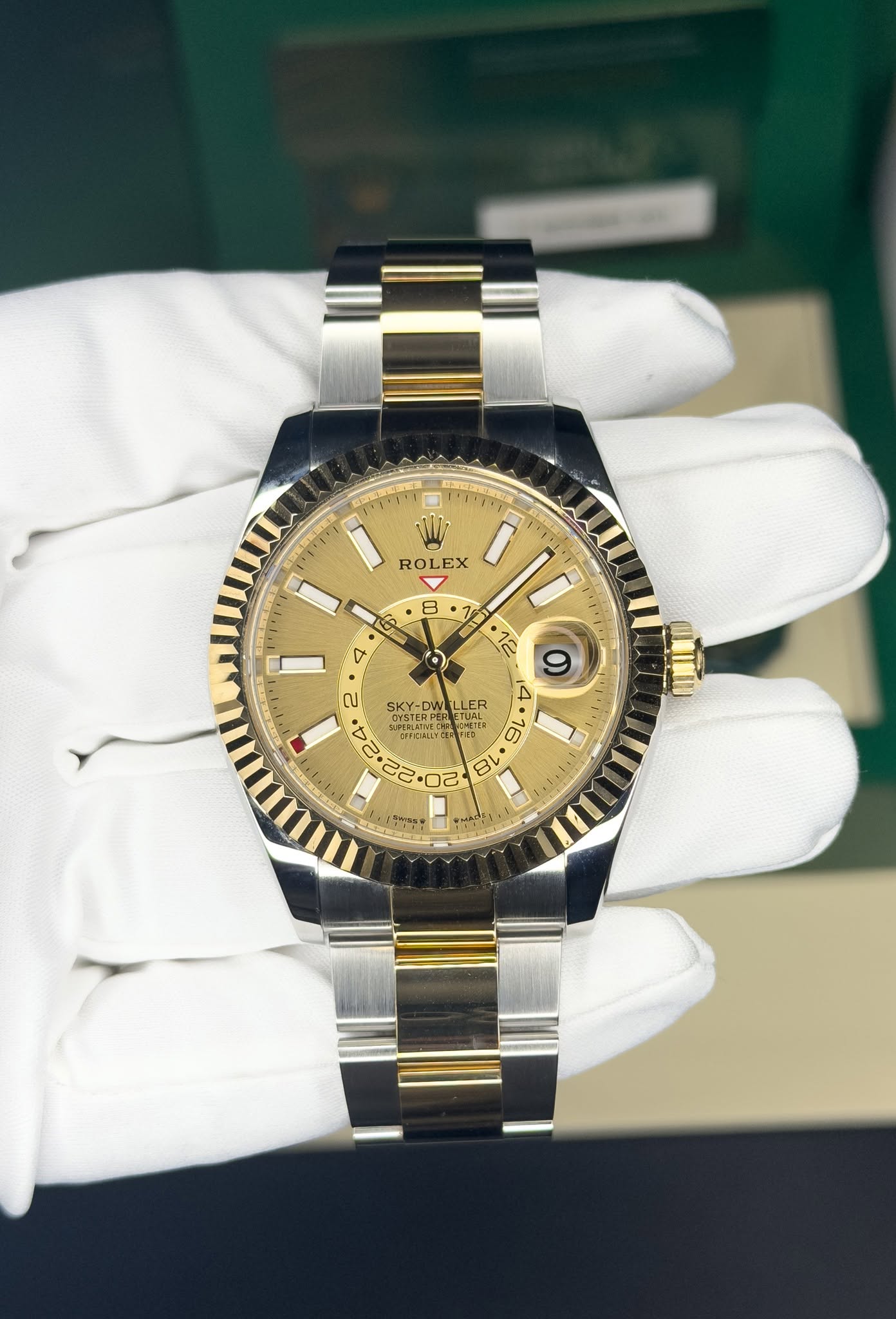 May be an image of wrist watch and text
