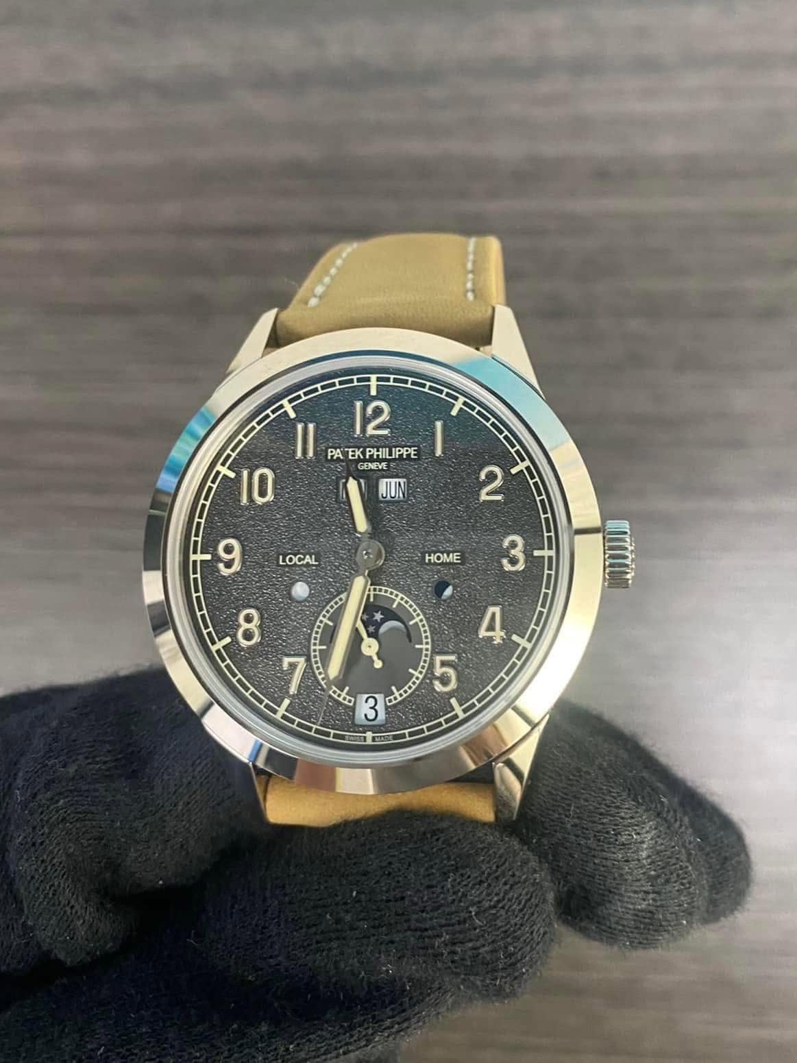 May be an image of wrist watch and text that says '12 Il P PA AEK 태 PHILIPPE 10 GENEVE JUN 2 LOCAL 9 HOME 3 n70COO 8 ማስን 4 I mto 3 i Xo ted 5'