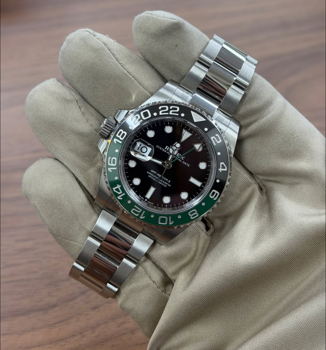 May be an image of wrist watch and text
