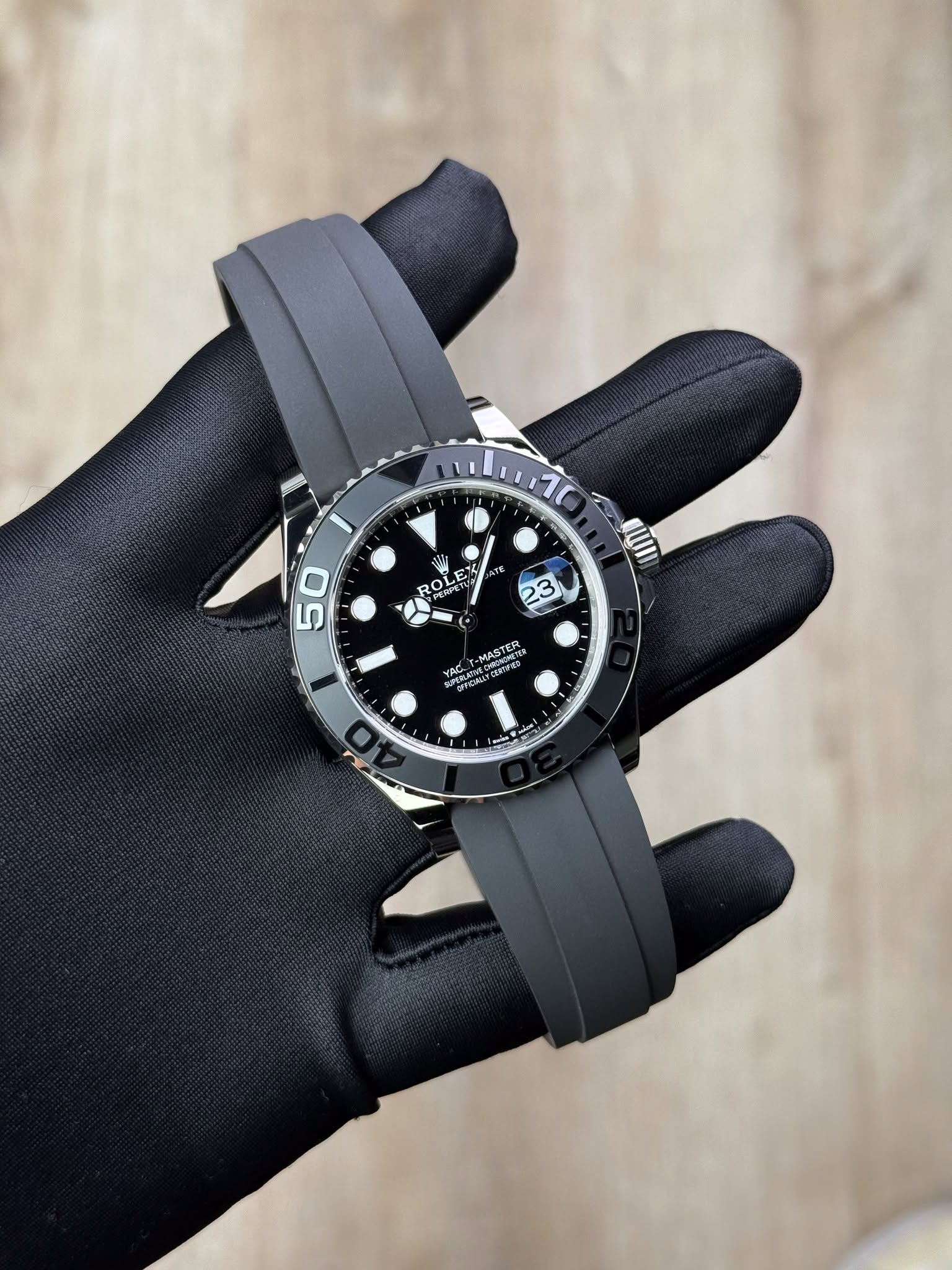 May be an image of wrist watch and text