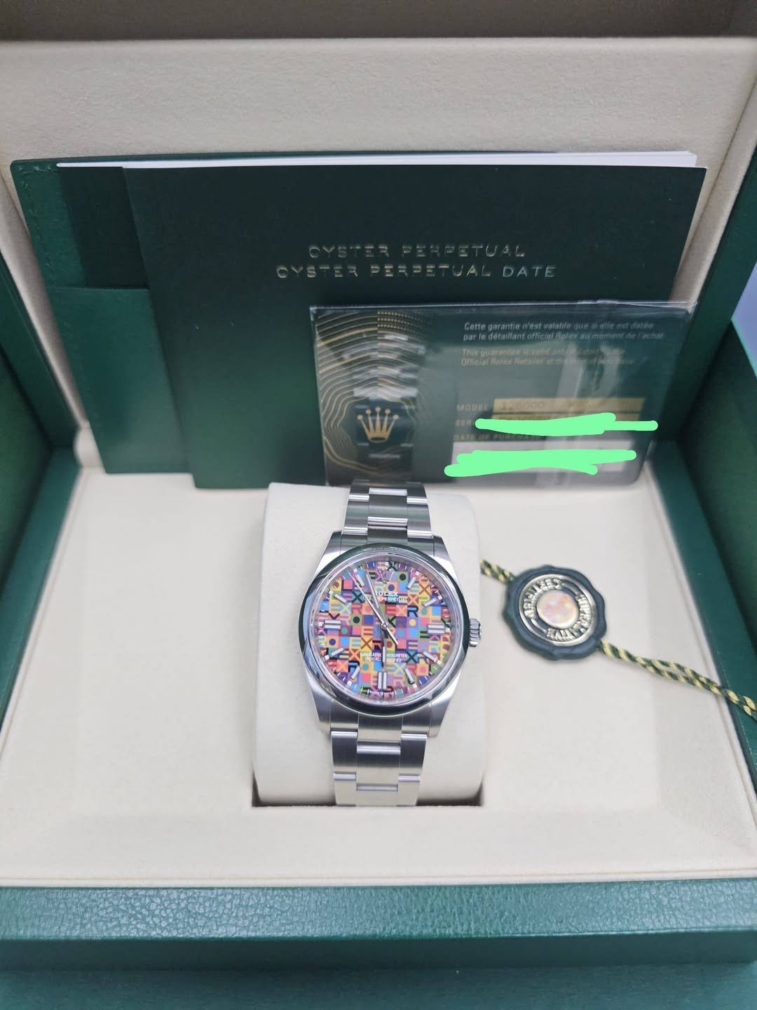 May be an image of digital watch and text