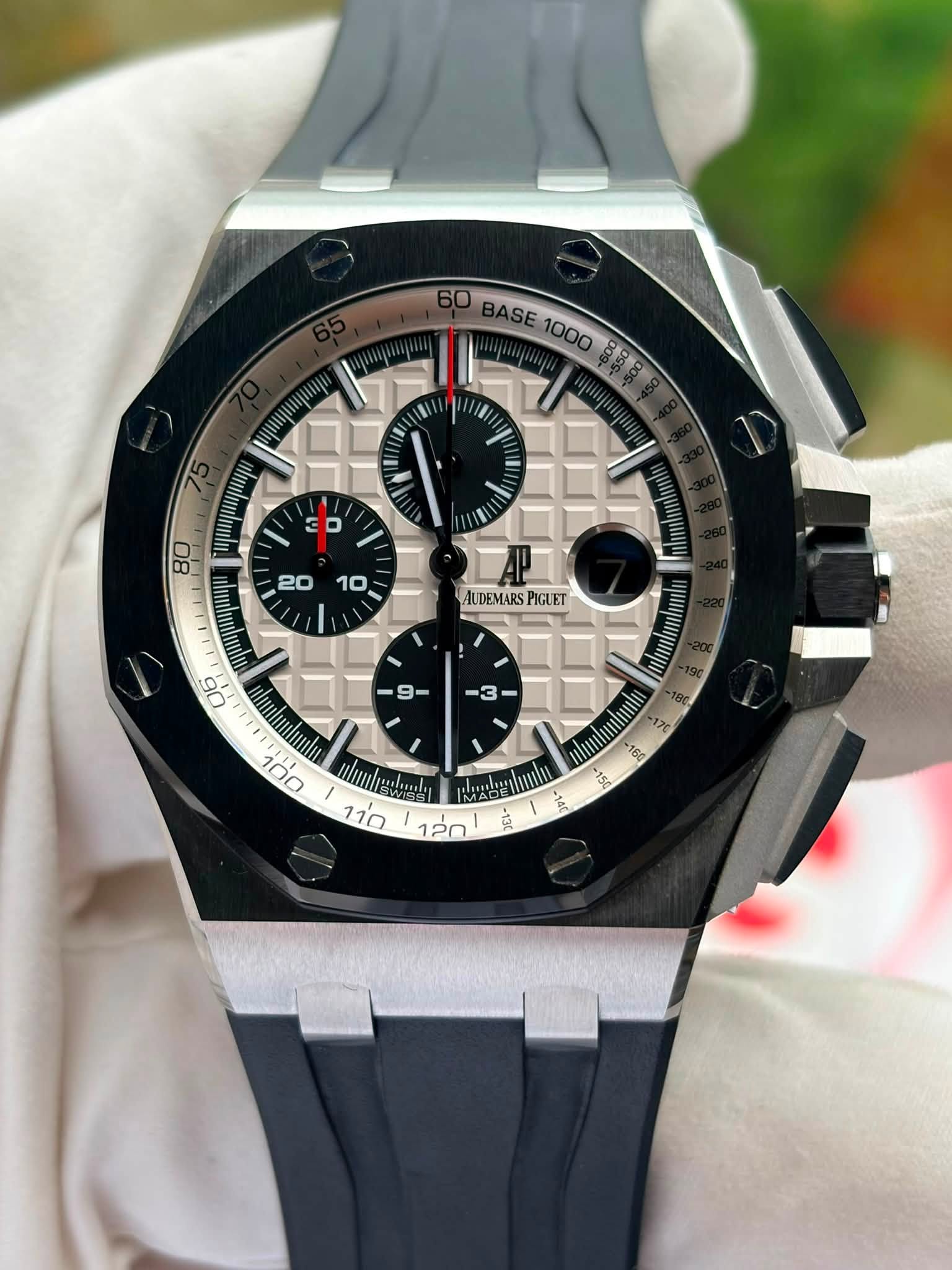 May be an image of wrist watch and text