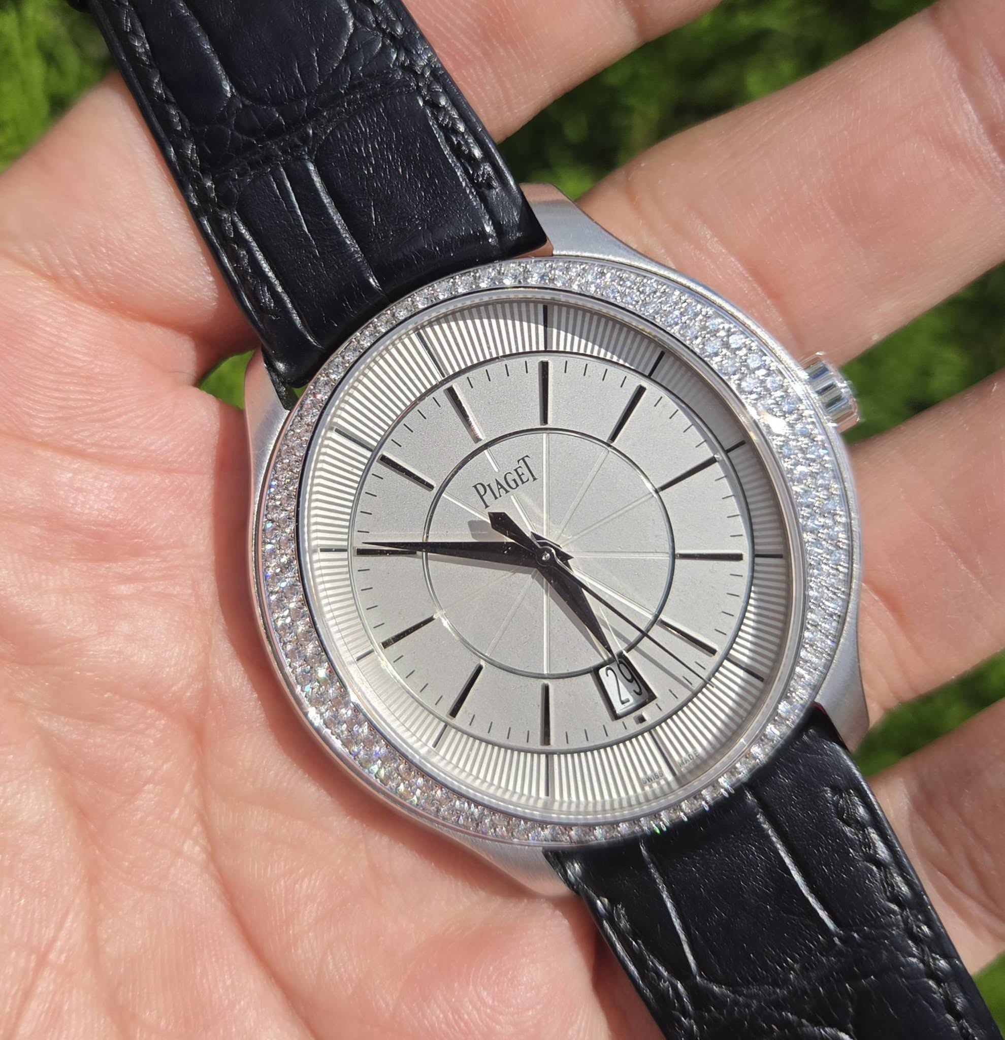 May be an image of wrist watch