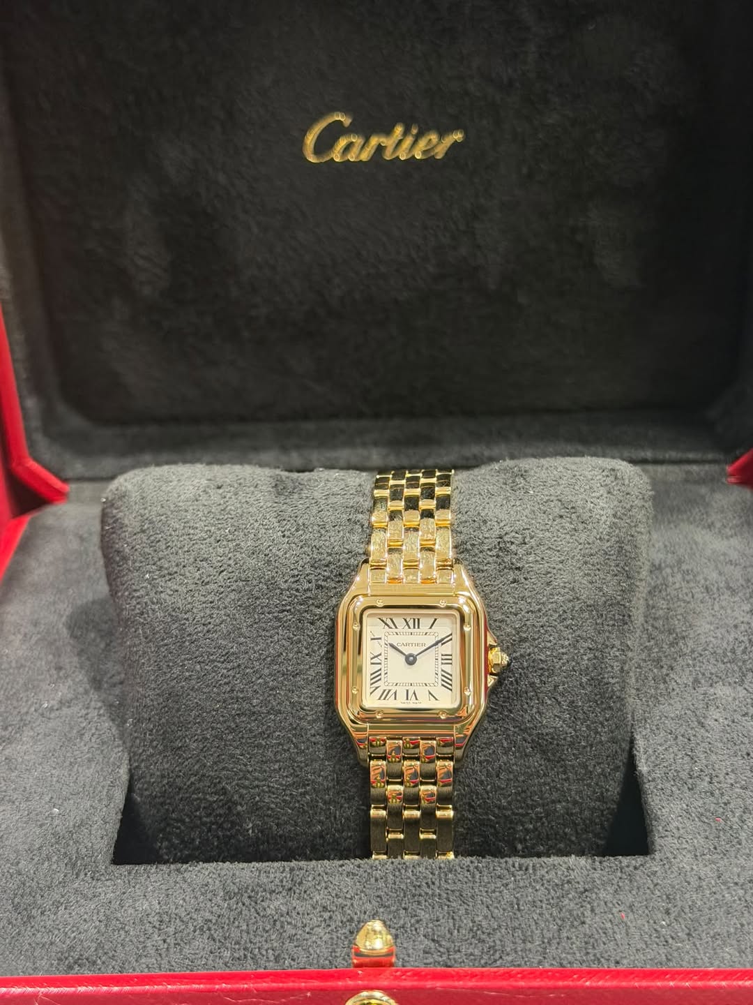 May be an image of wrist watch and text