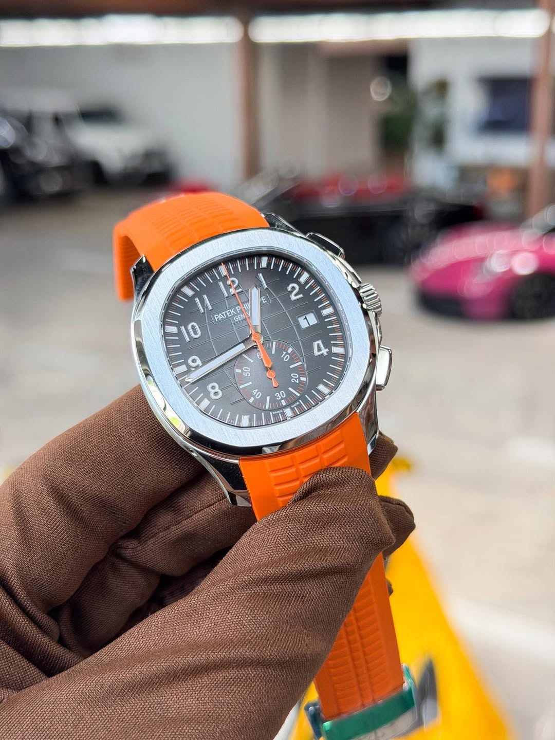 May be an image of wrist watch and text
