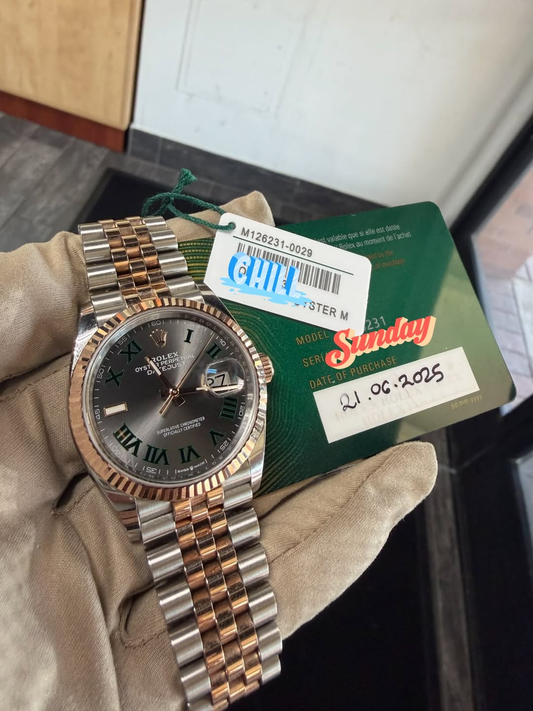 May be an image of wrist watch and text