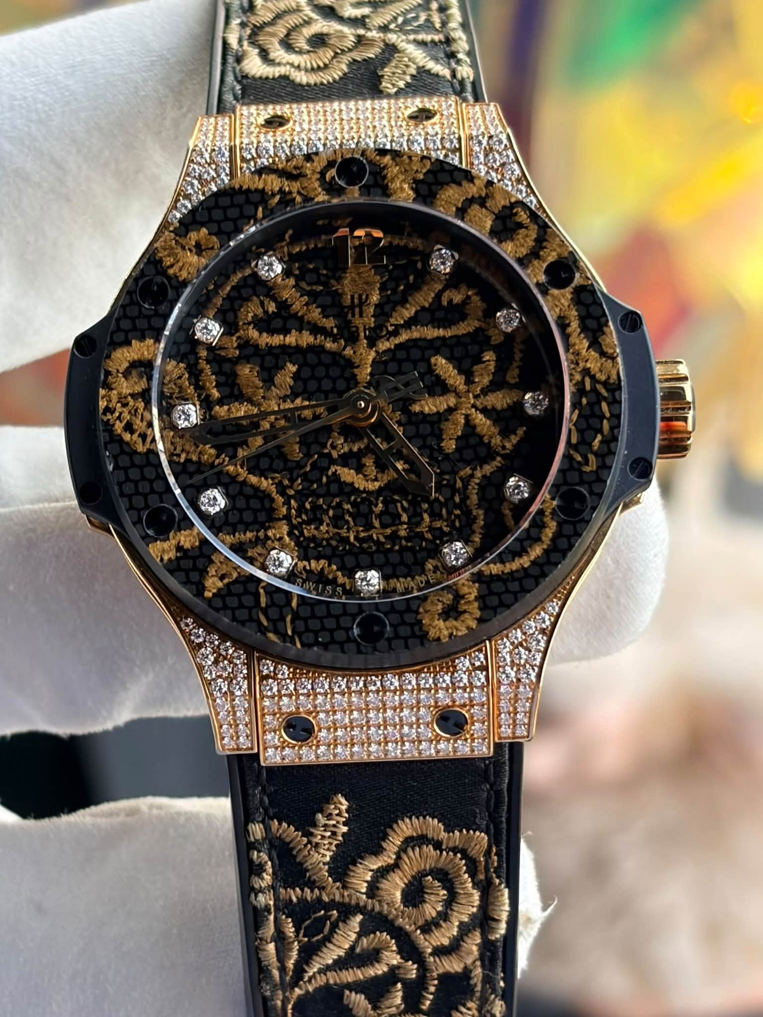 May be an image of wrist watch