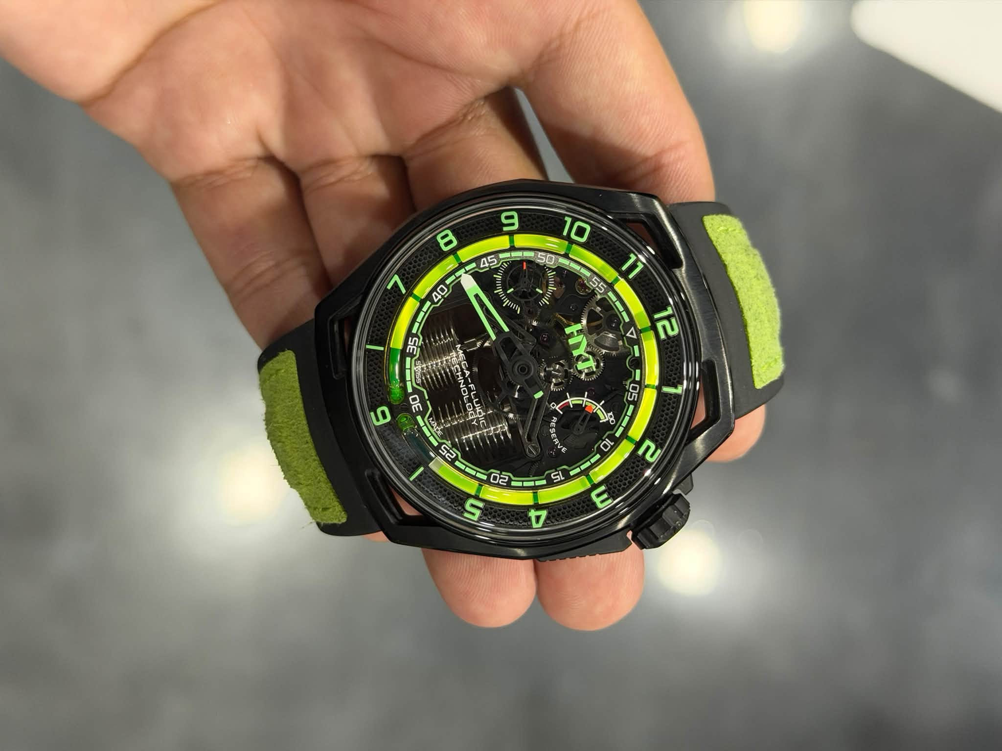 May be an image of digital watch and text