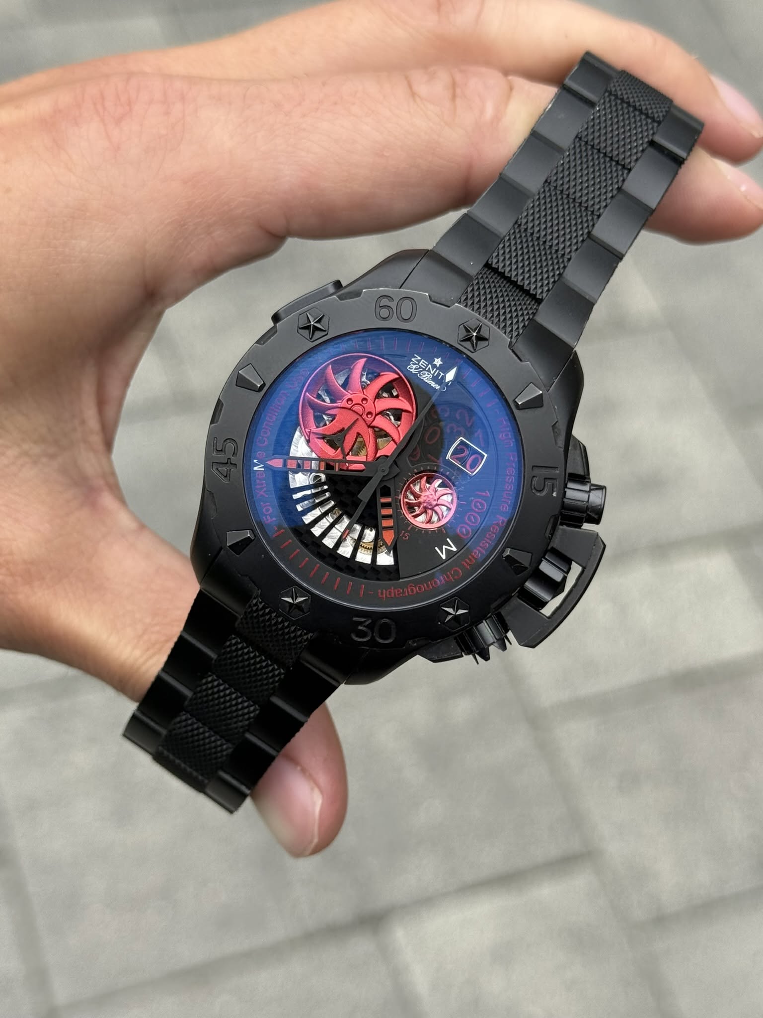 May be an image of digital watch and text