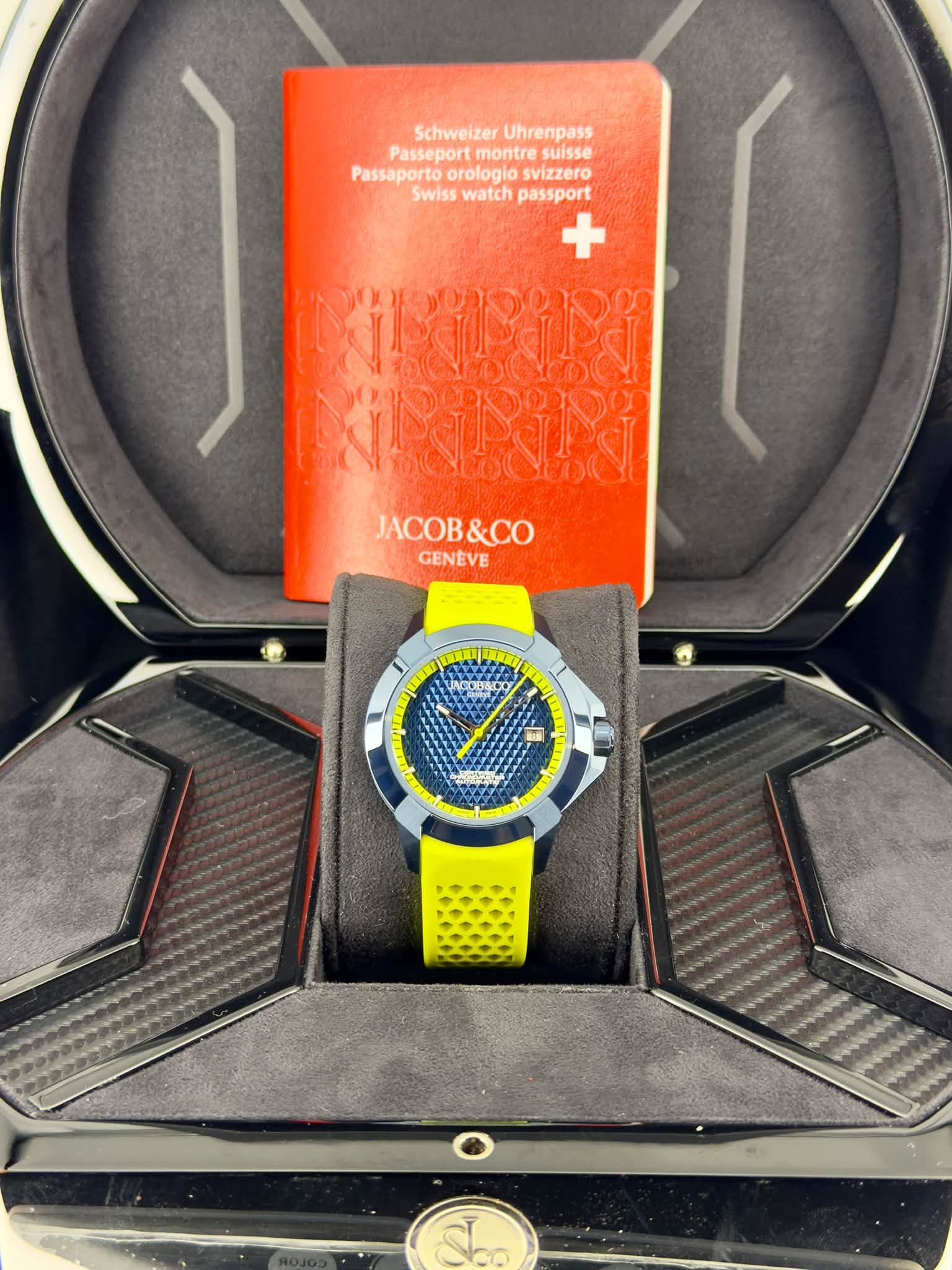 May be an image of digital watch and text